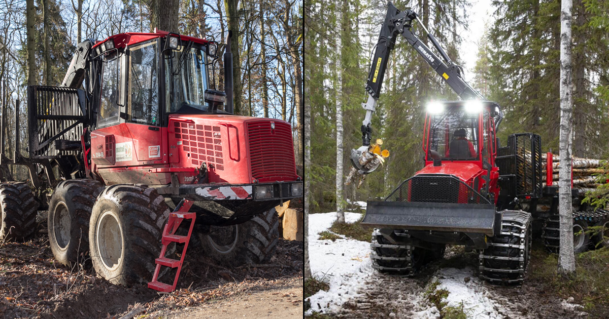 Запчасти Valmet для Komatsu Forest: совместимость деталей