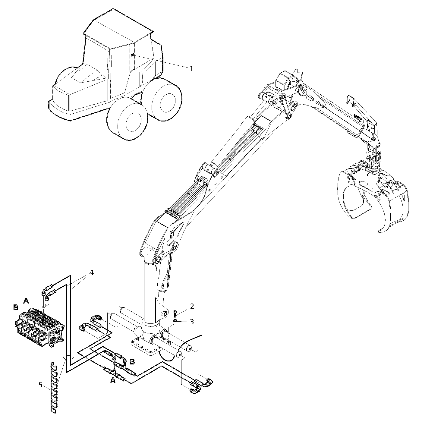 Подвод шланга