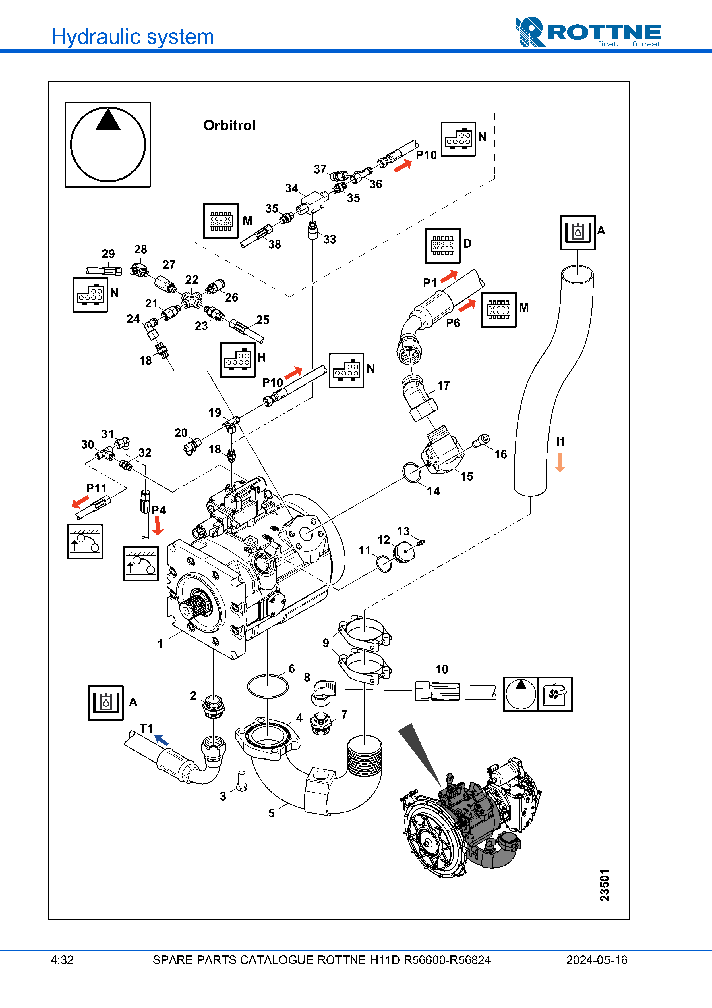 Rexroth A11V LO210, R56801-