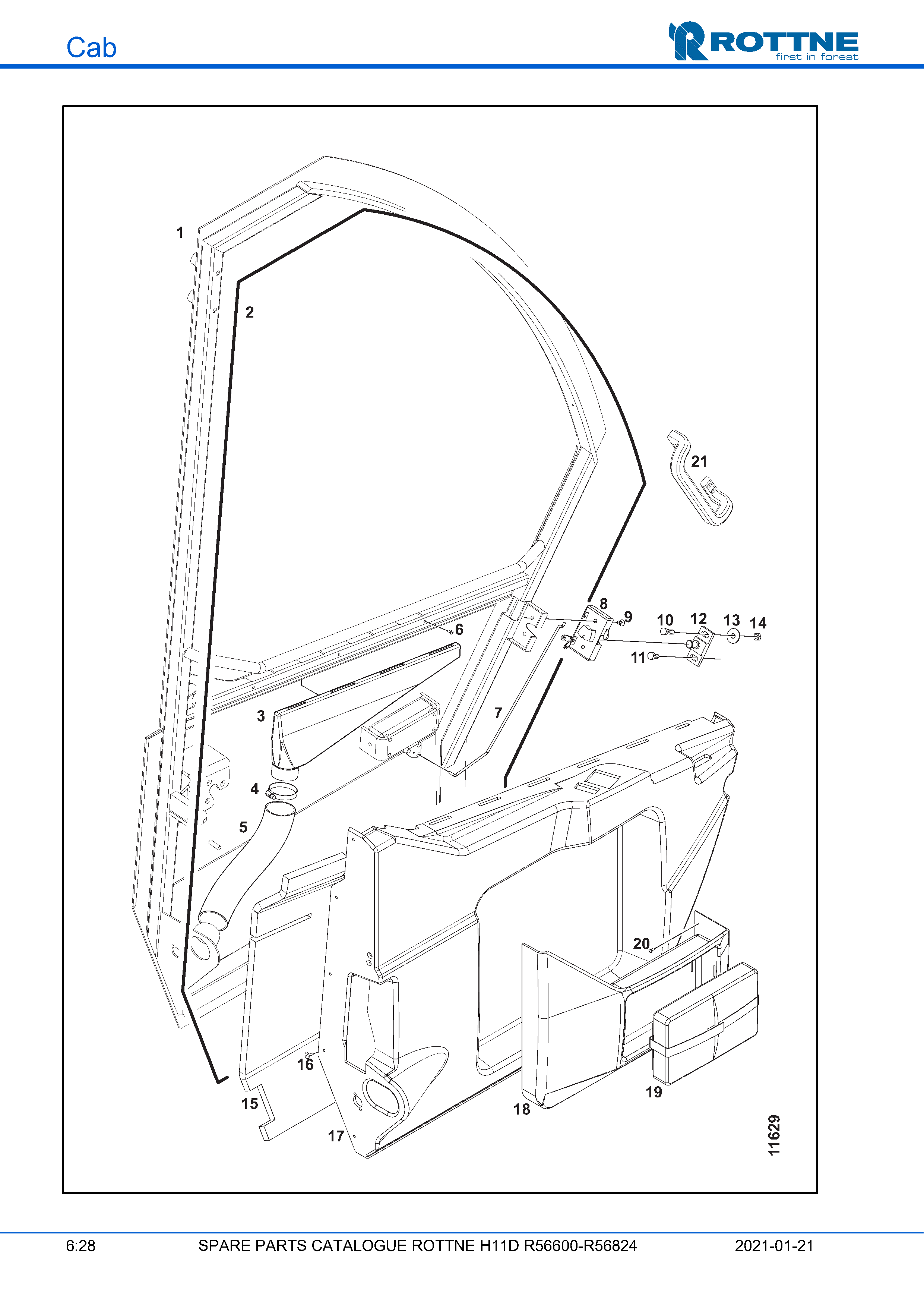 Дверь, левая