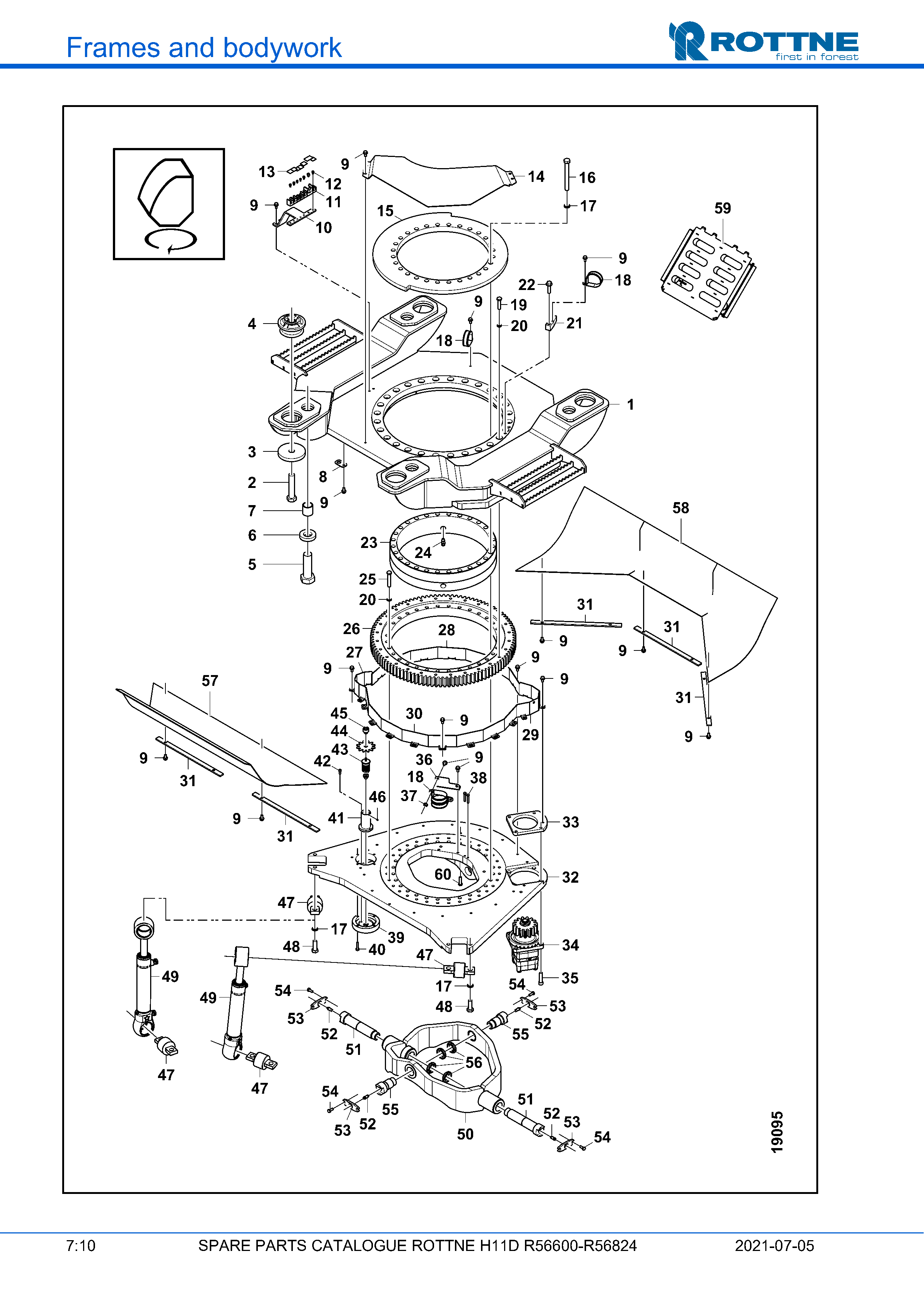 Базовая плита кабины