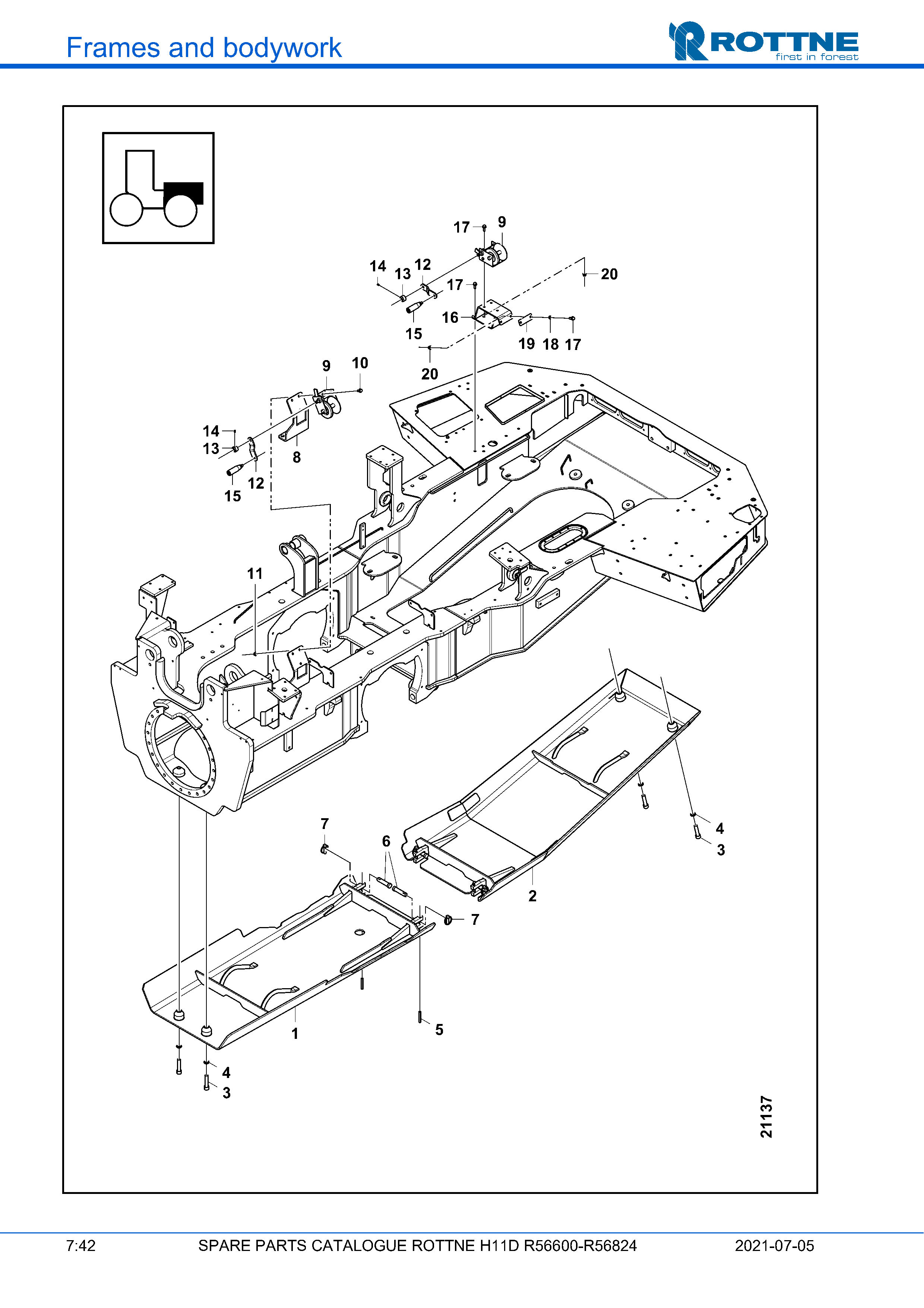 Лист защиты днища
