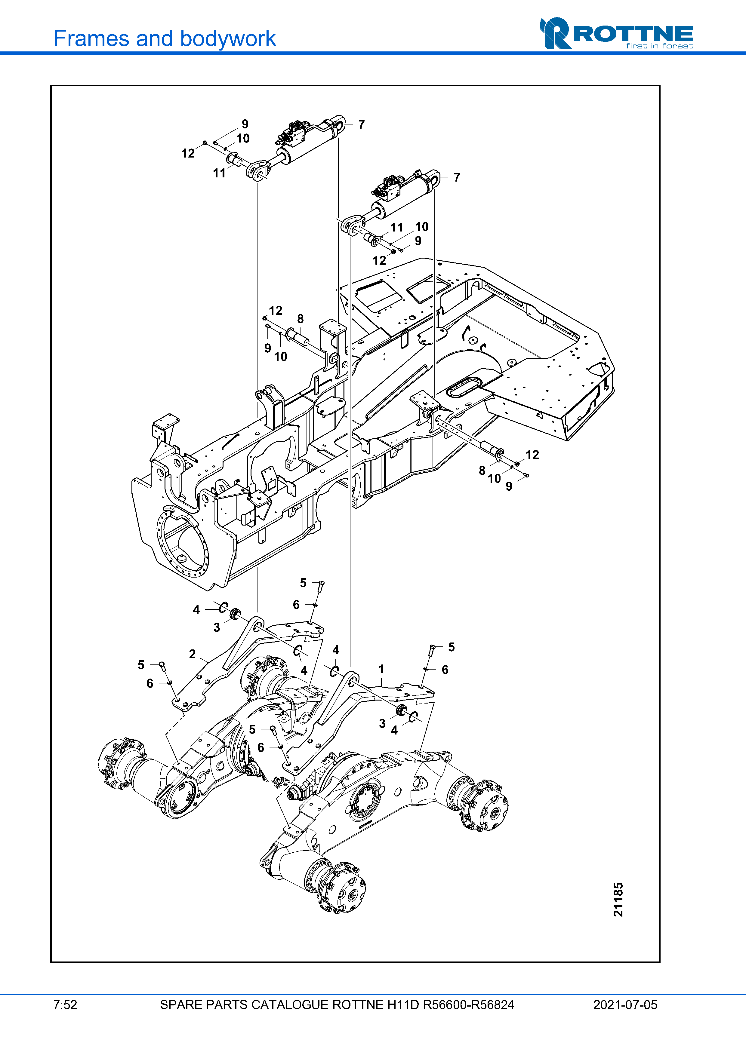 Боги-лифт, задний