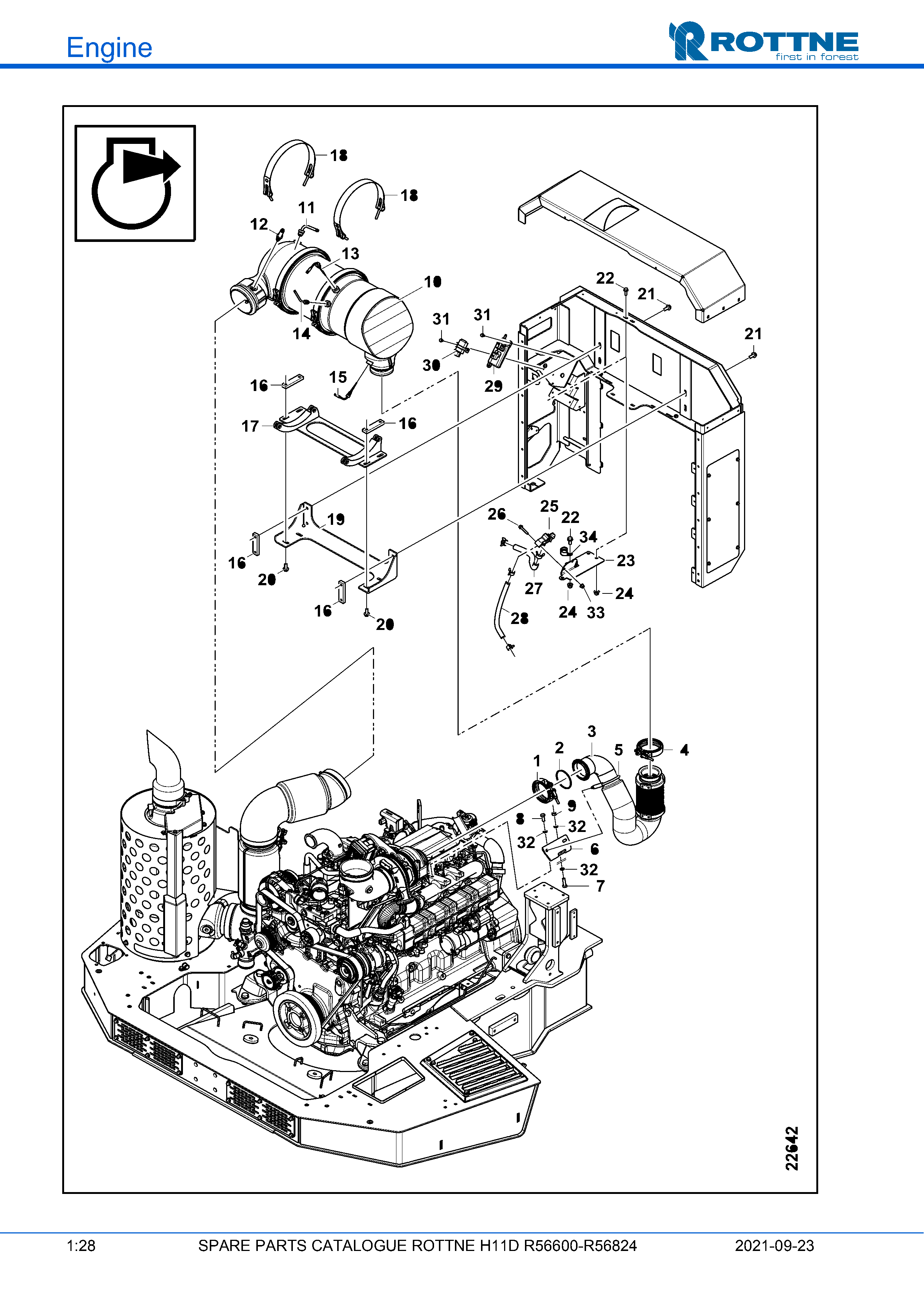 Сажевый фильтр (DPF), R56701-