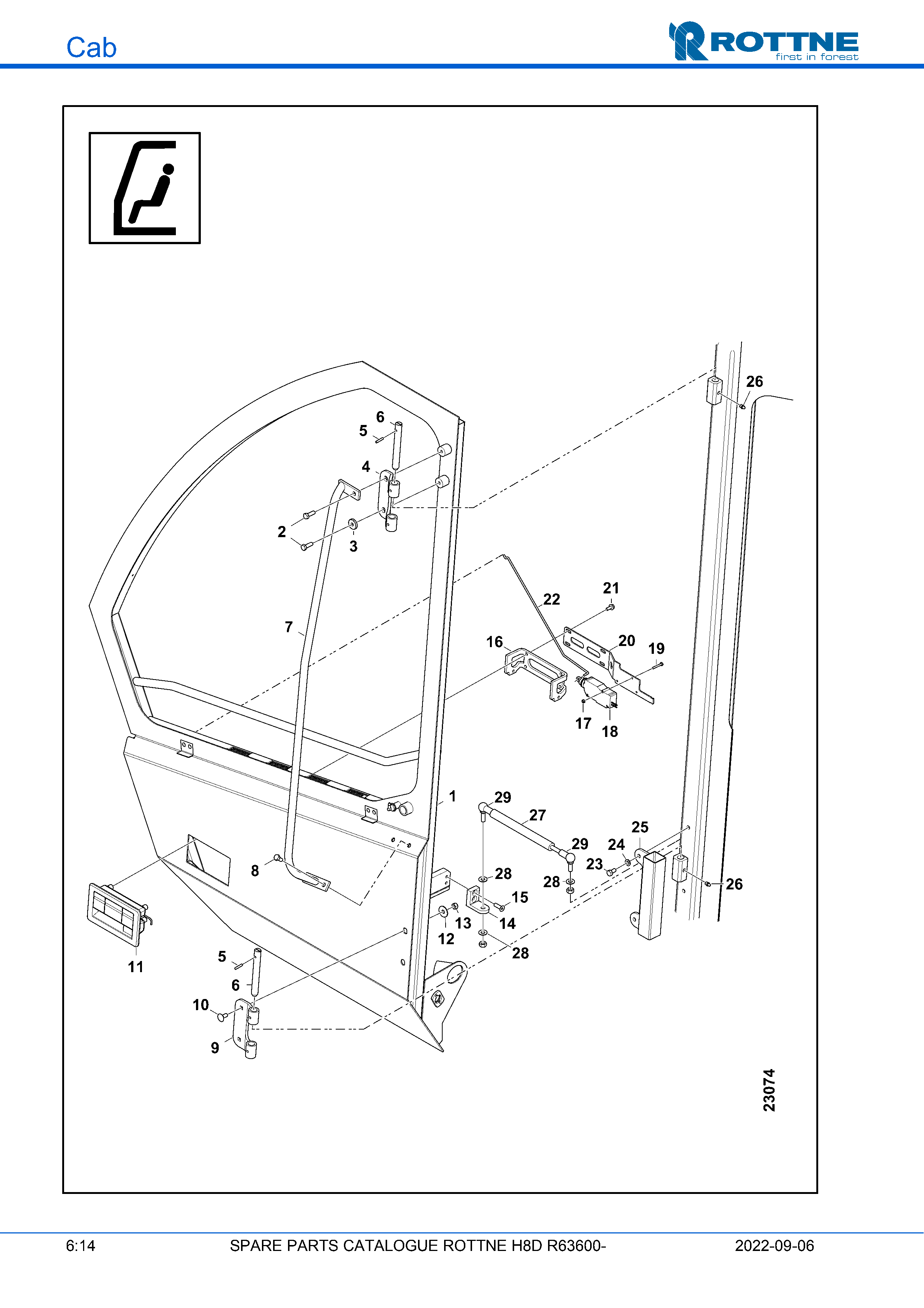 Дверь, левая