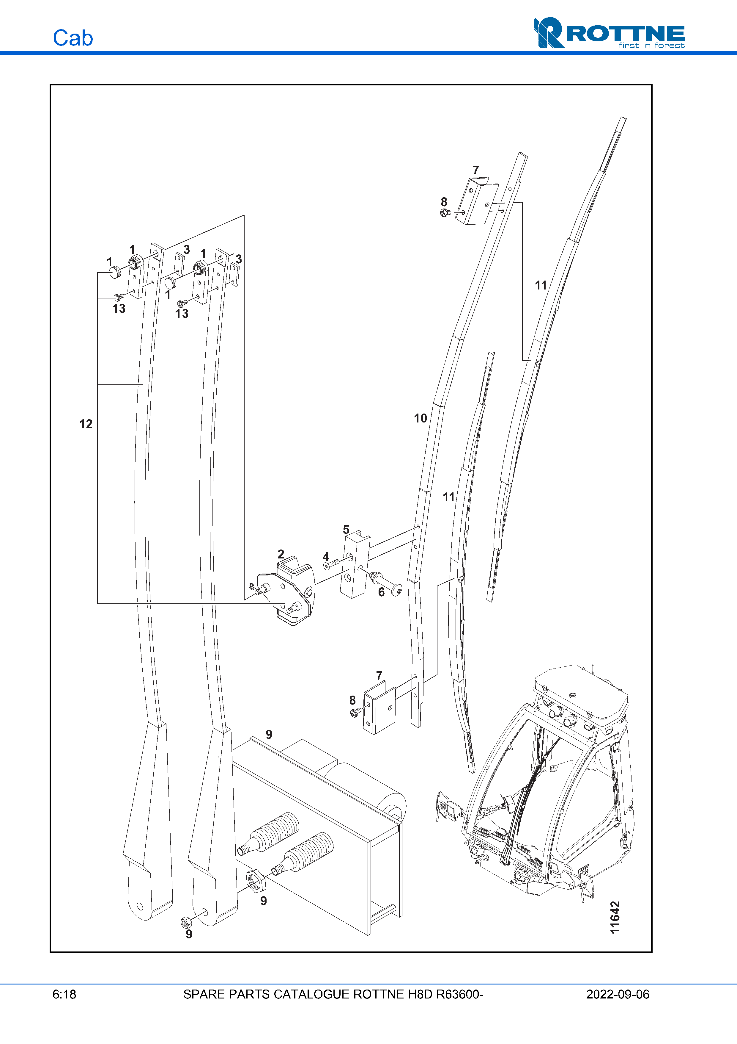 Стеклоочиститель, передний