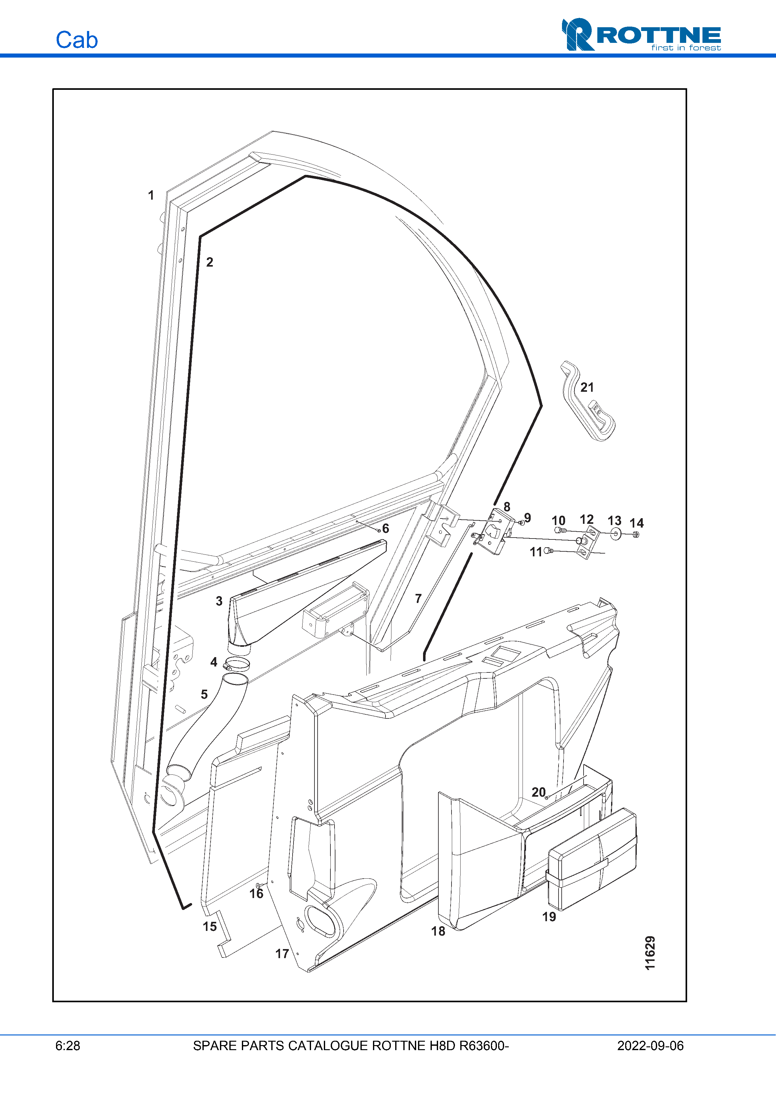Дверь, левая