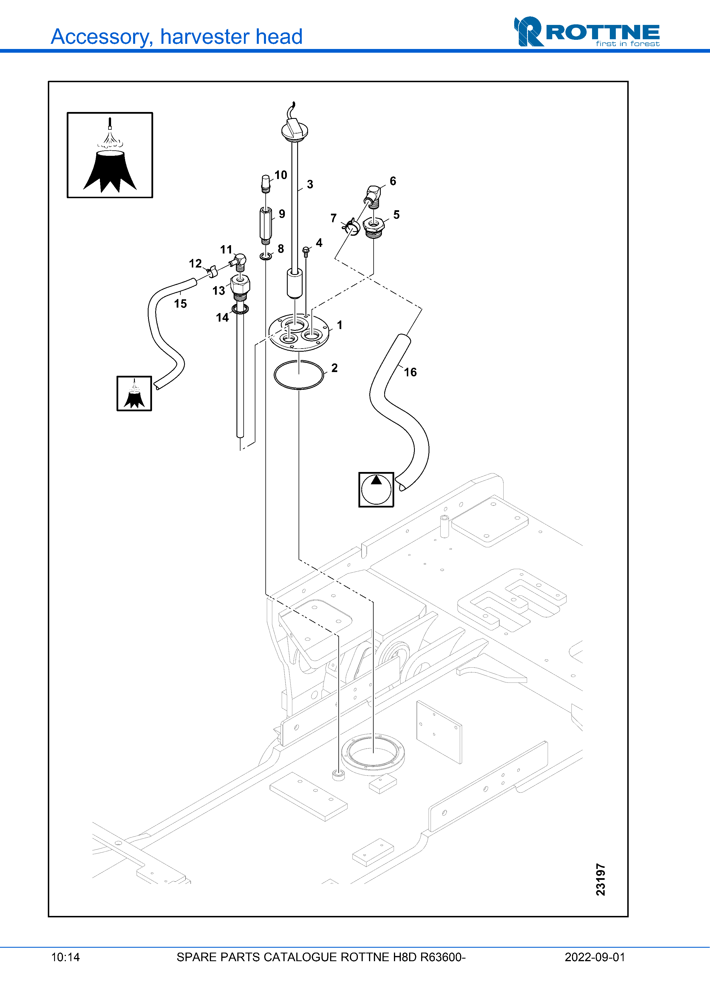 Соединения водяного бака