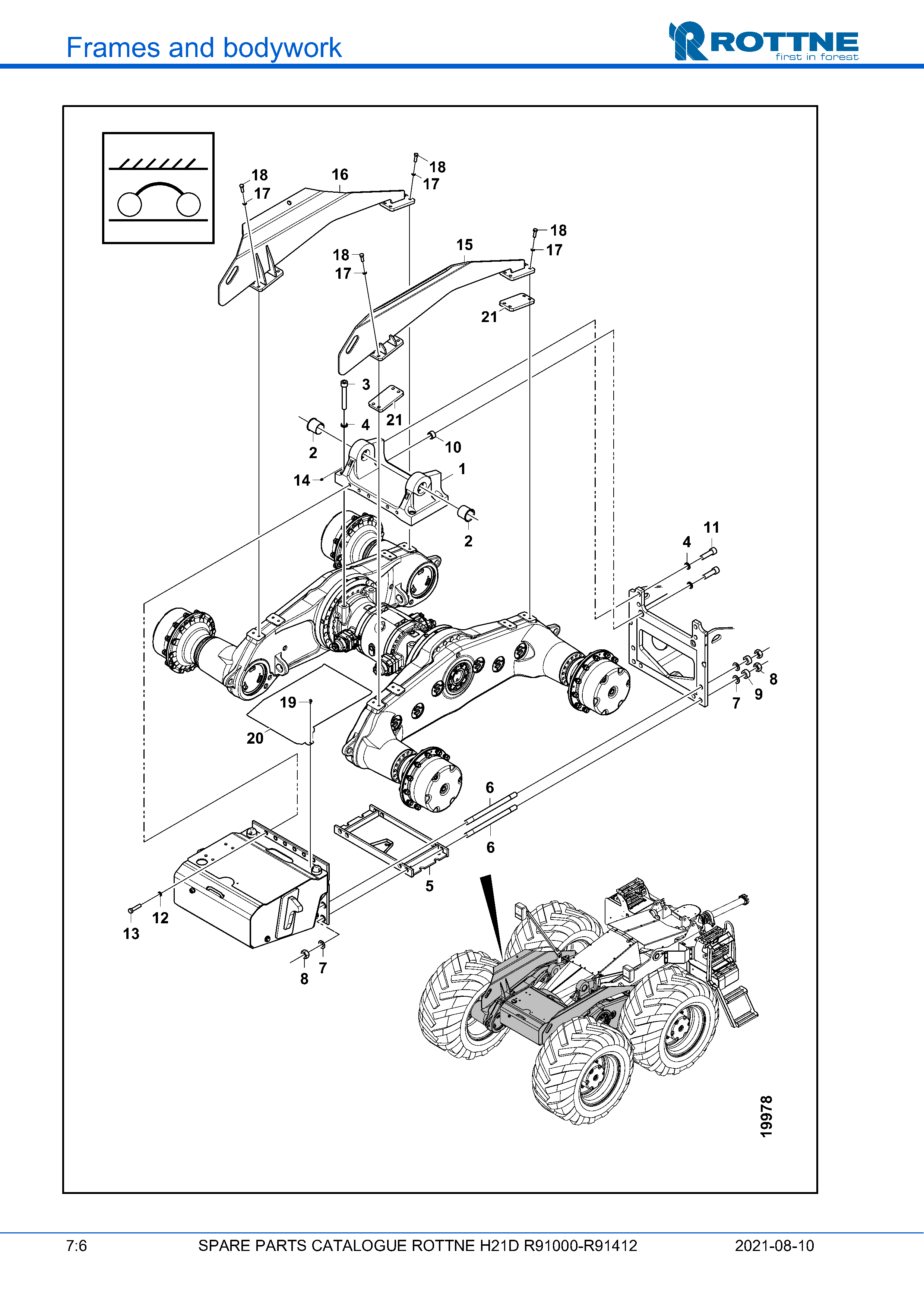 Основание манипулятора и крепление балансира