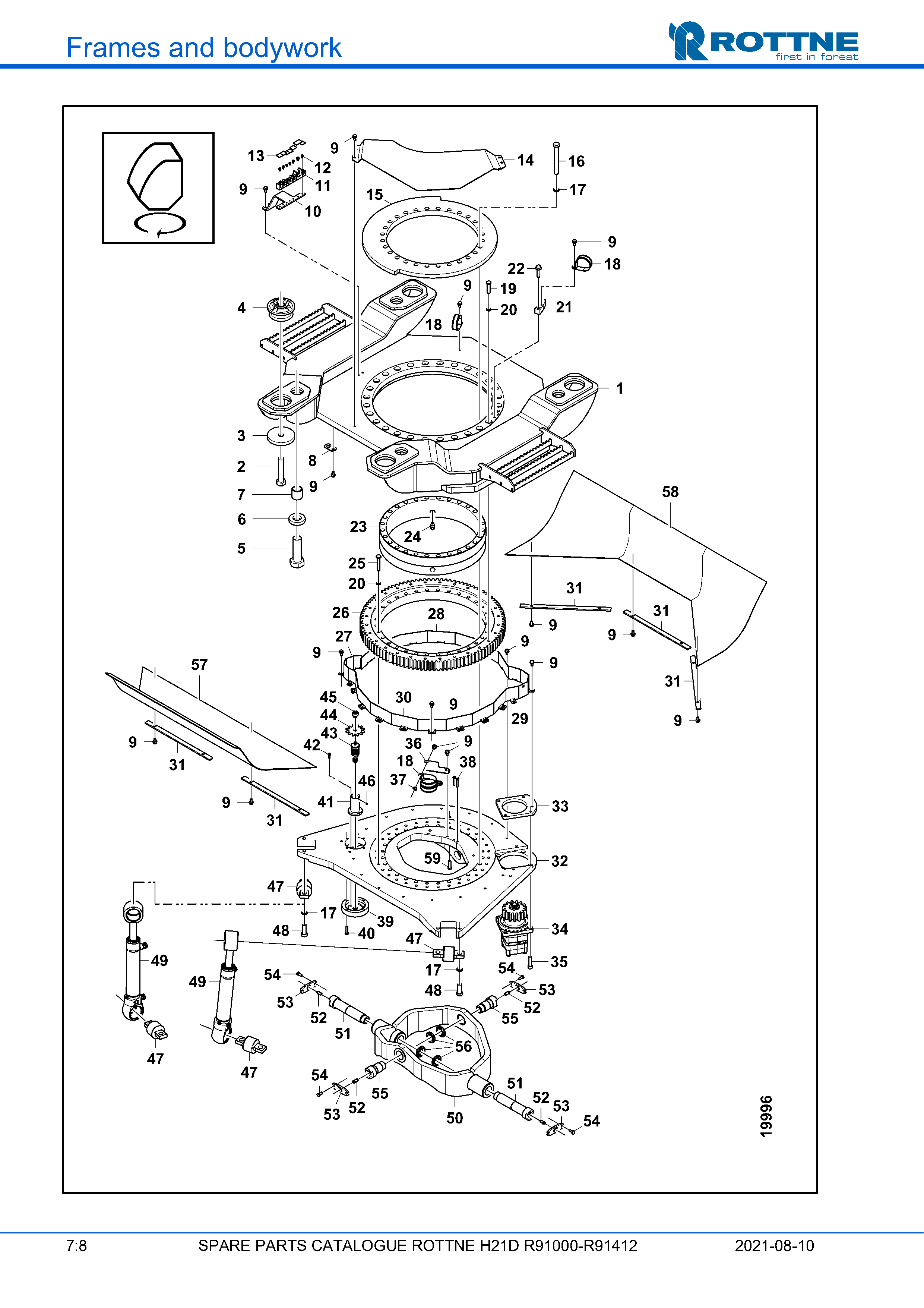 Базовая плита кабины