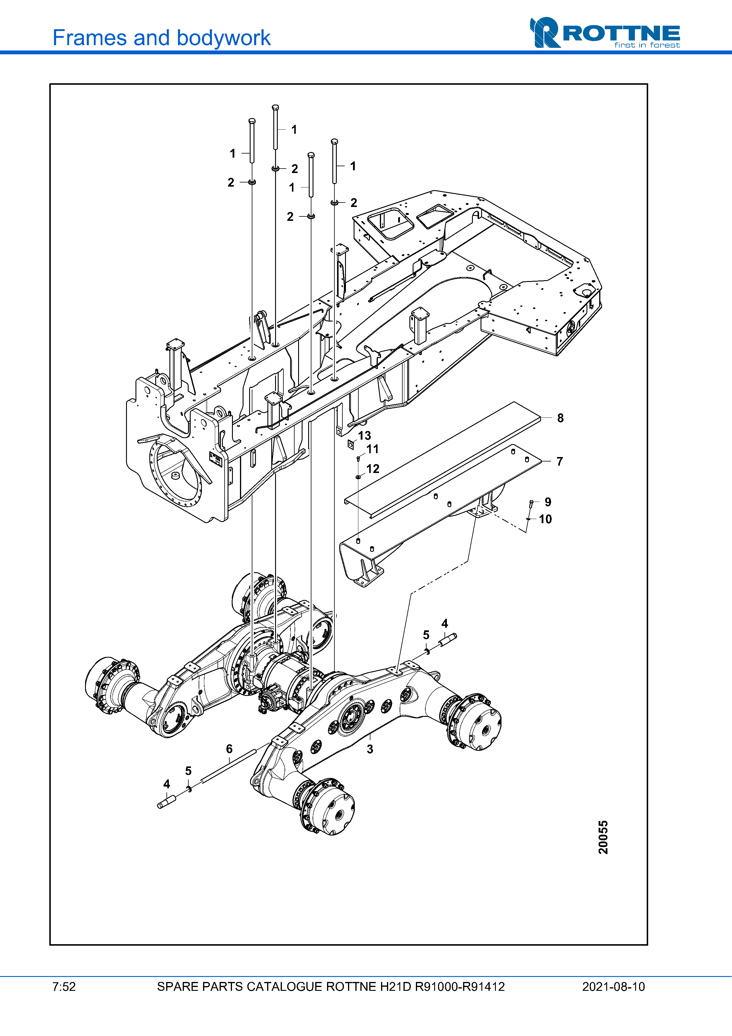 Балансир, крепление