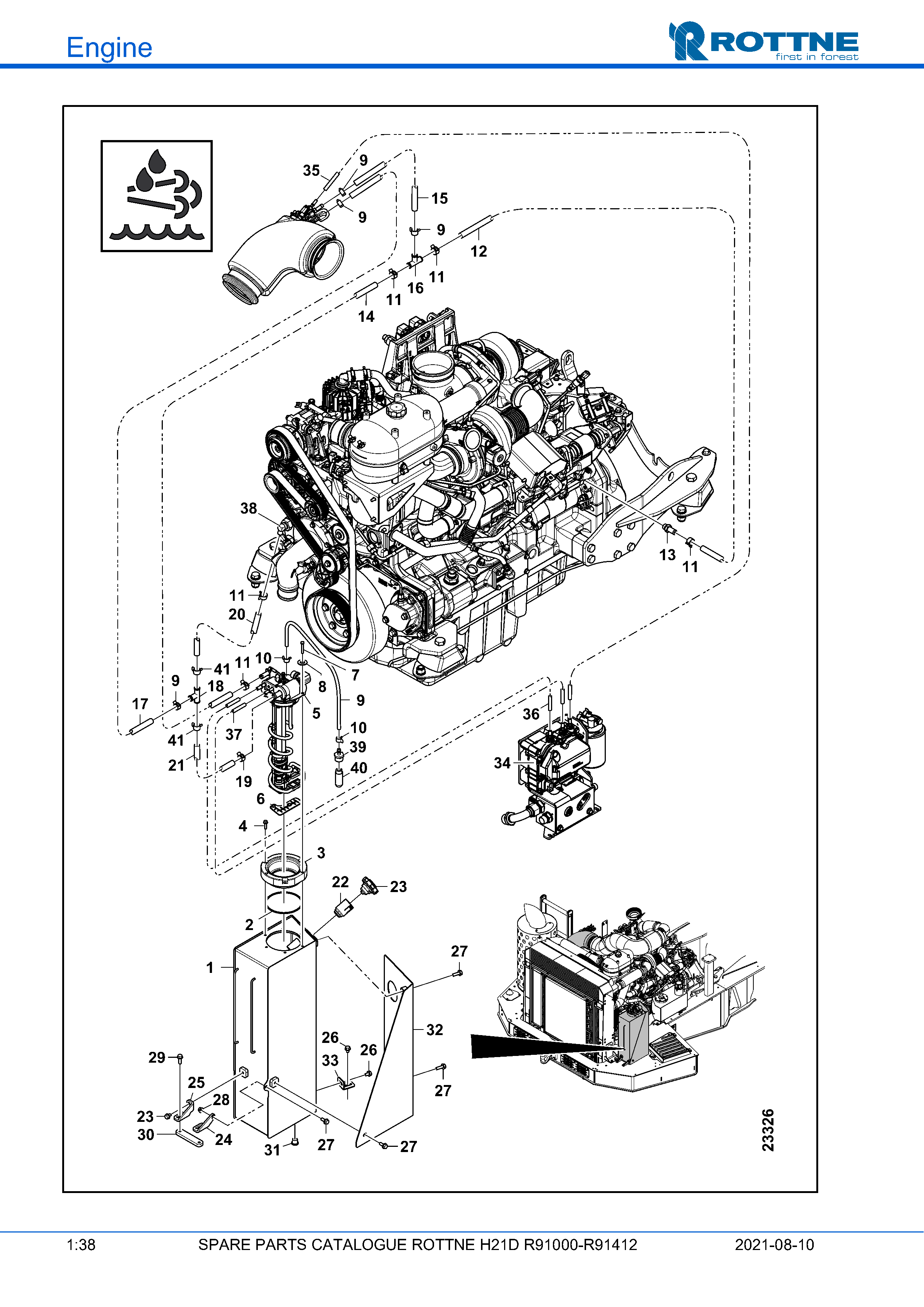 Система DEF (выхлопная жидкость дизеля), R91301-