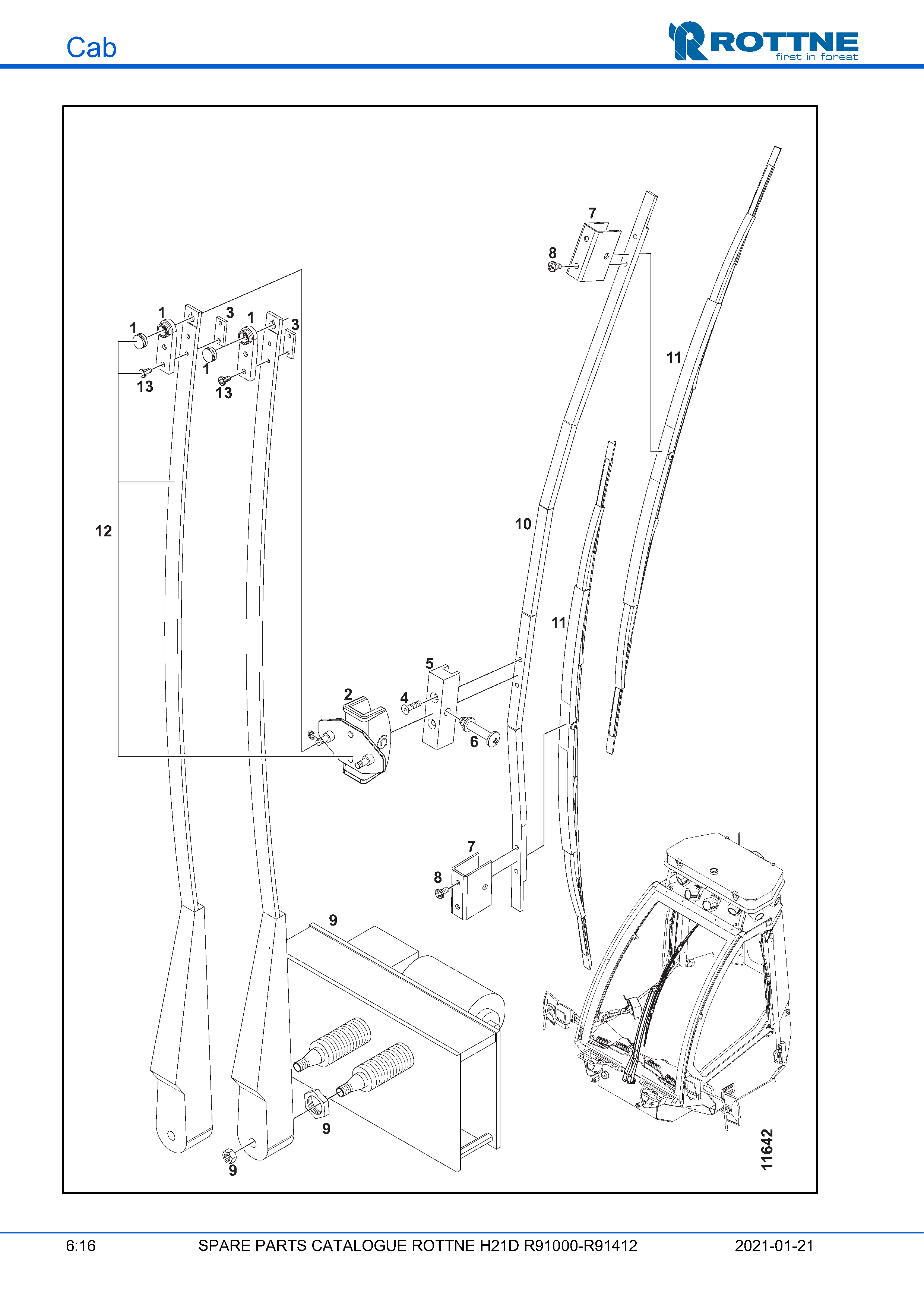Стеклоочиститель, передний