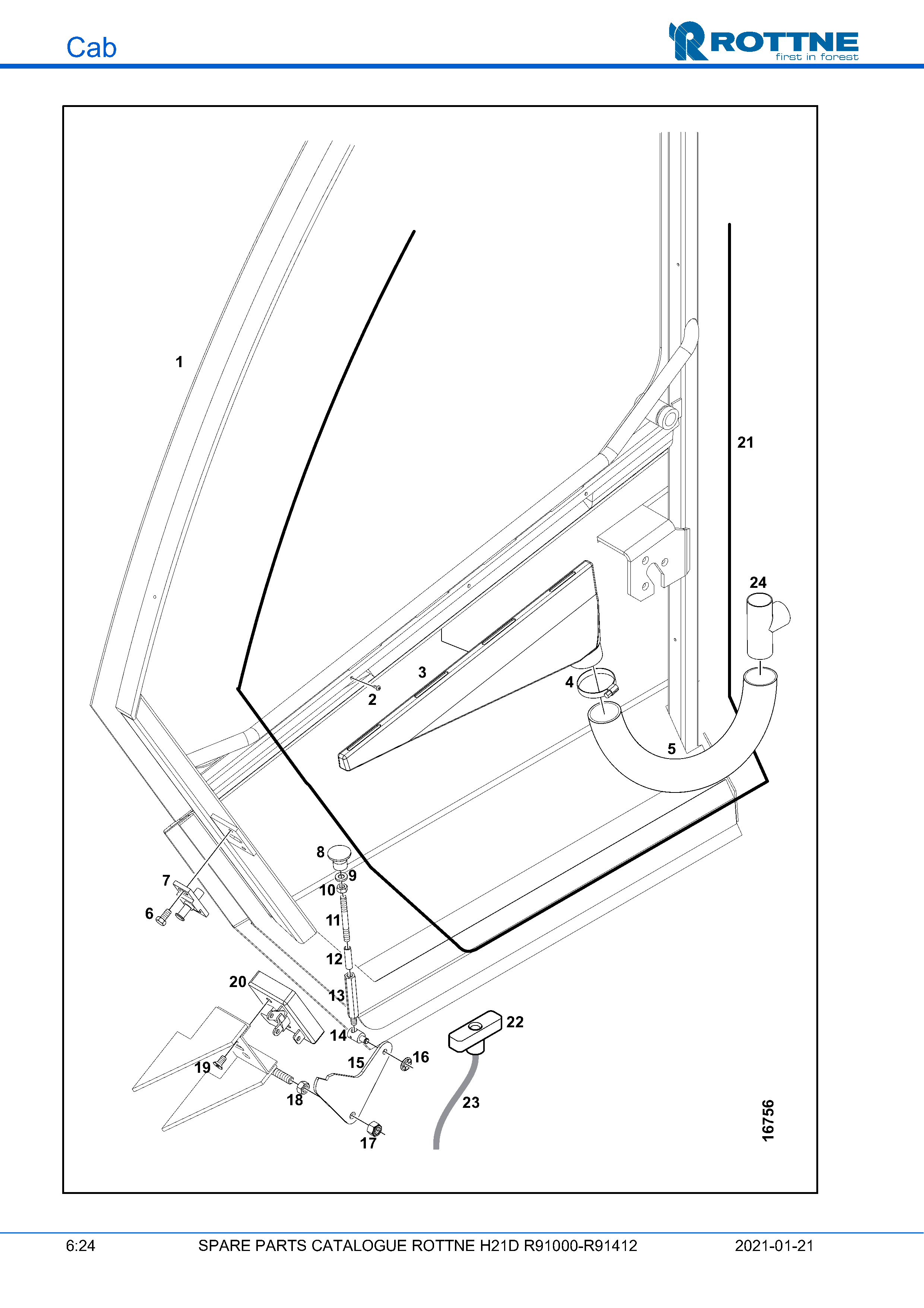 Дверь, правая, -R91310