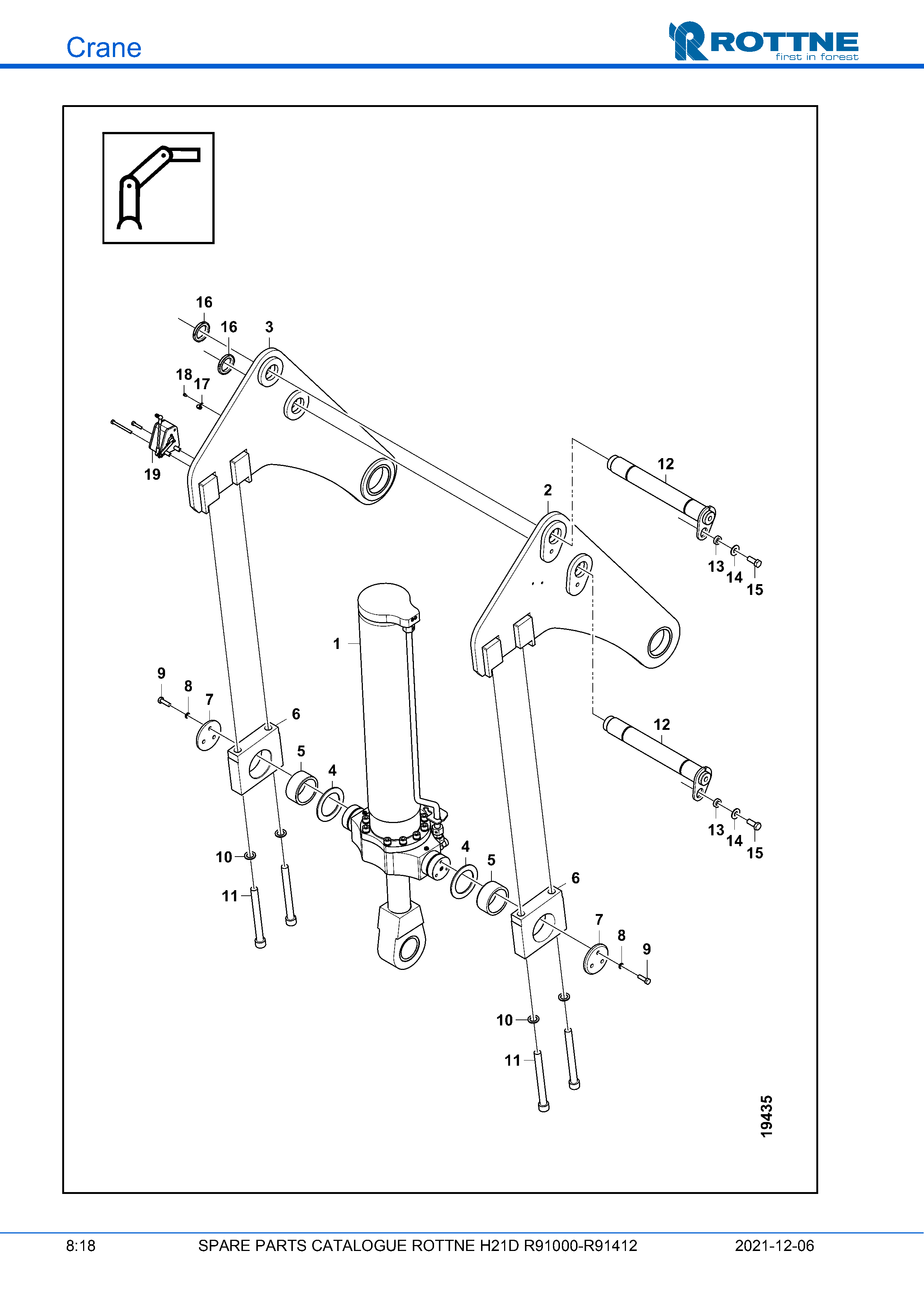 Цилиндр, крепление