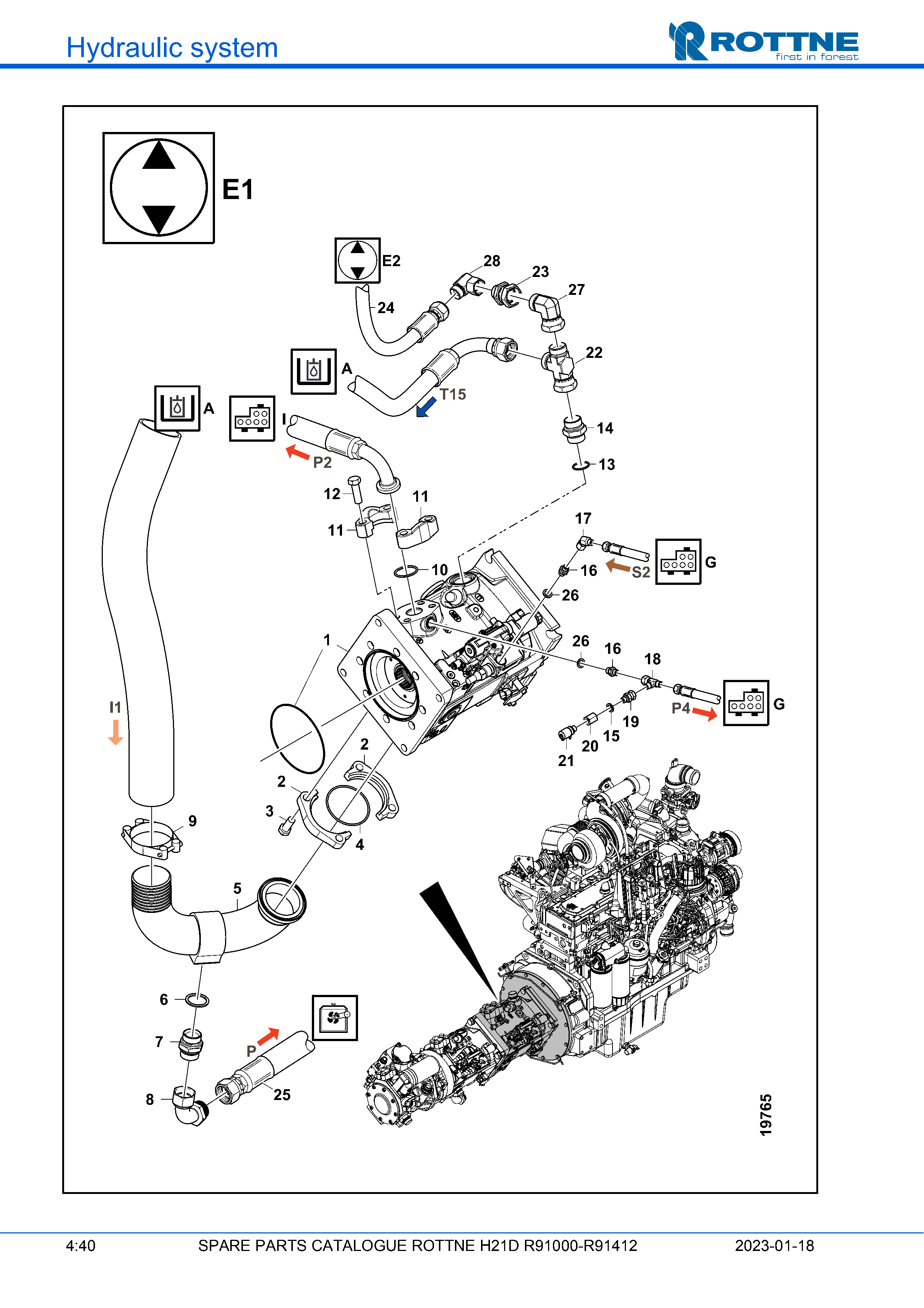 Rexroth A11V O210 "E1"