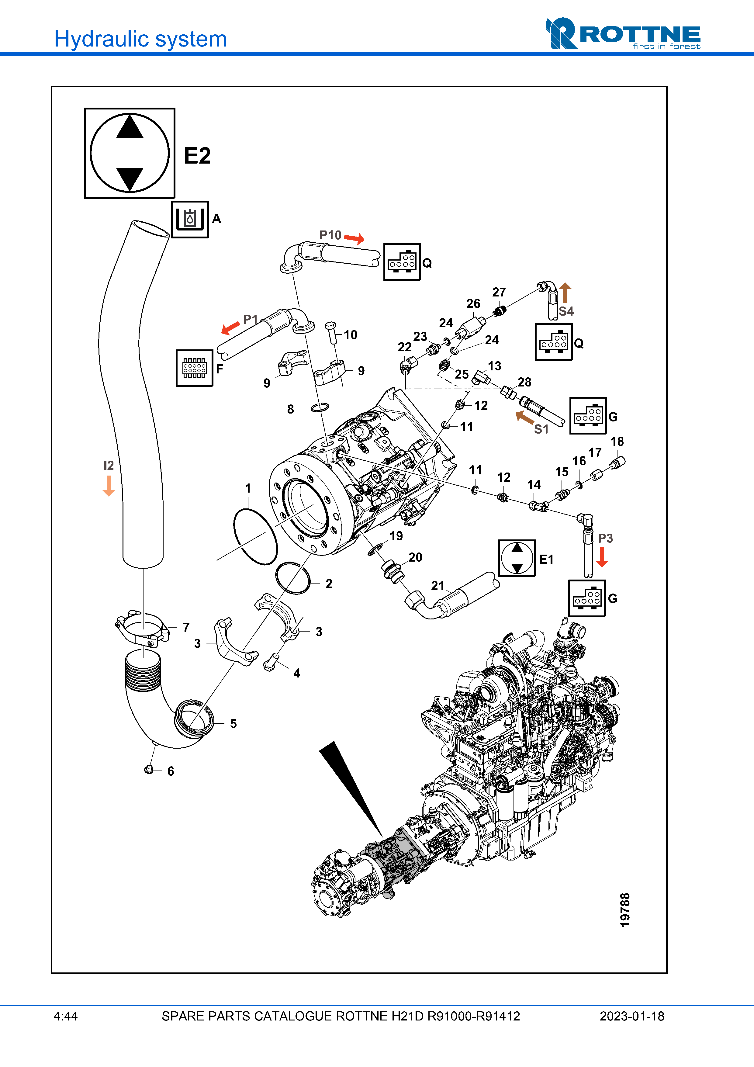 Rexroth A11V O175 "E2"