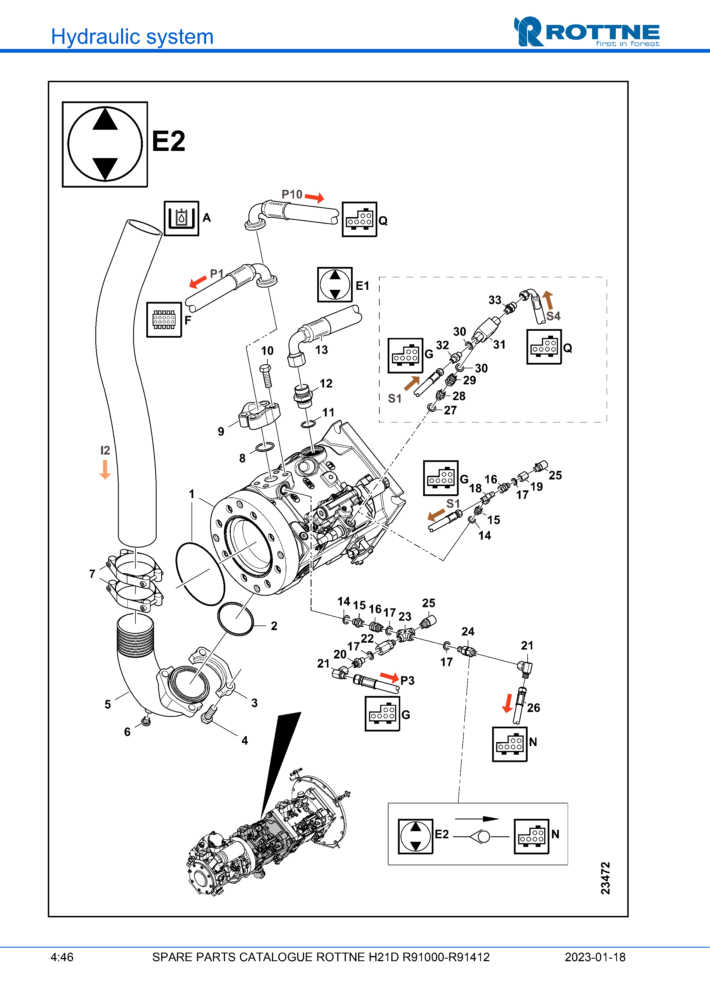 Rexroth A11V O175 "E2", R91301-