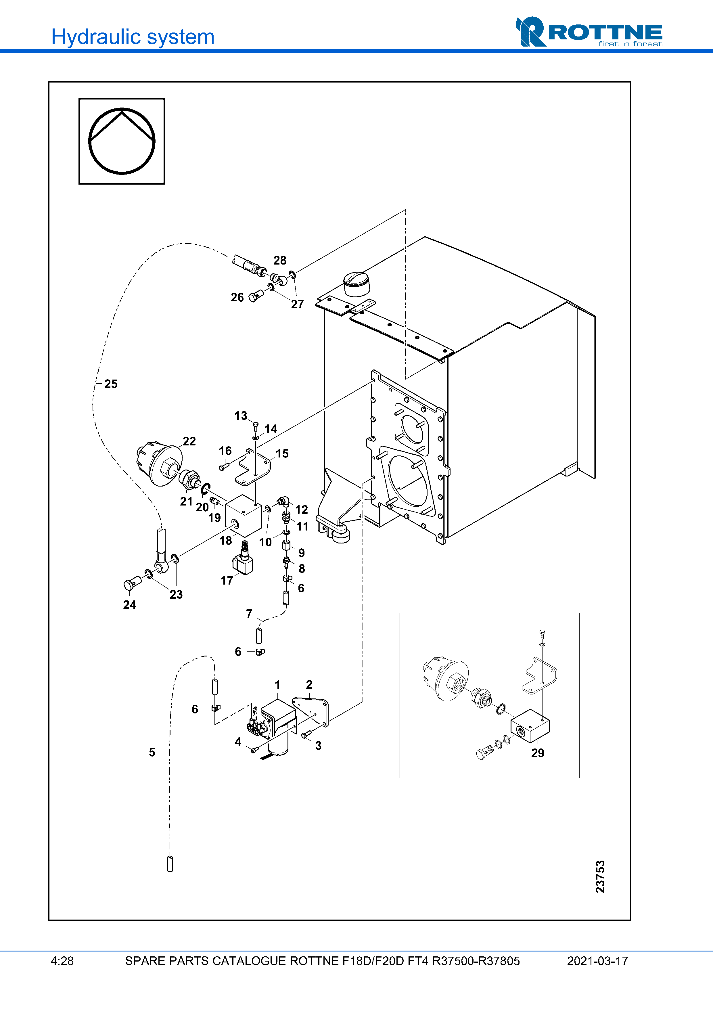 Сапунный фильтр и вакуумный насос