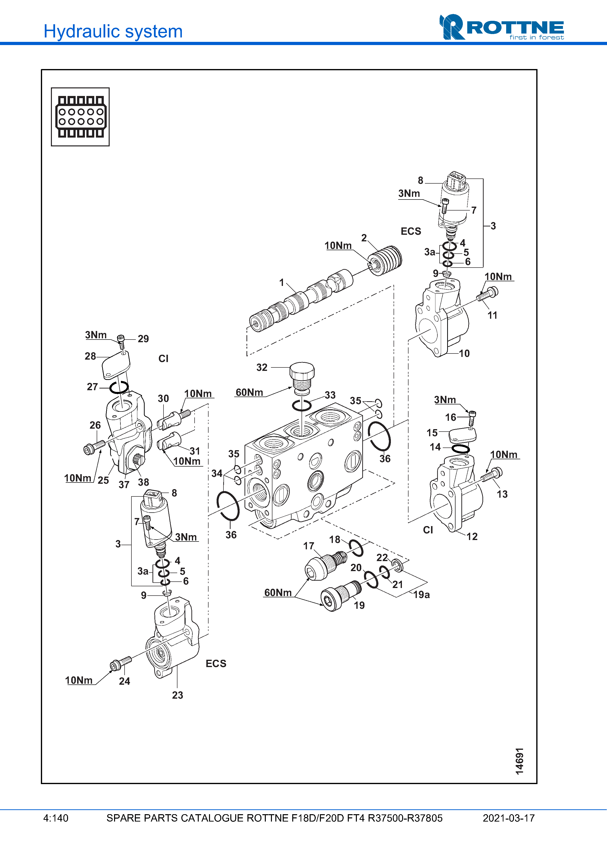 Золотниковая секция