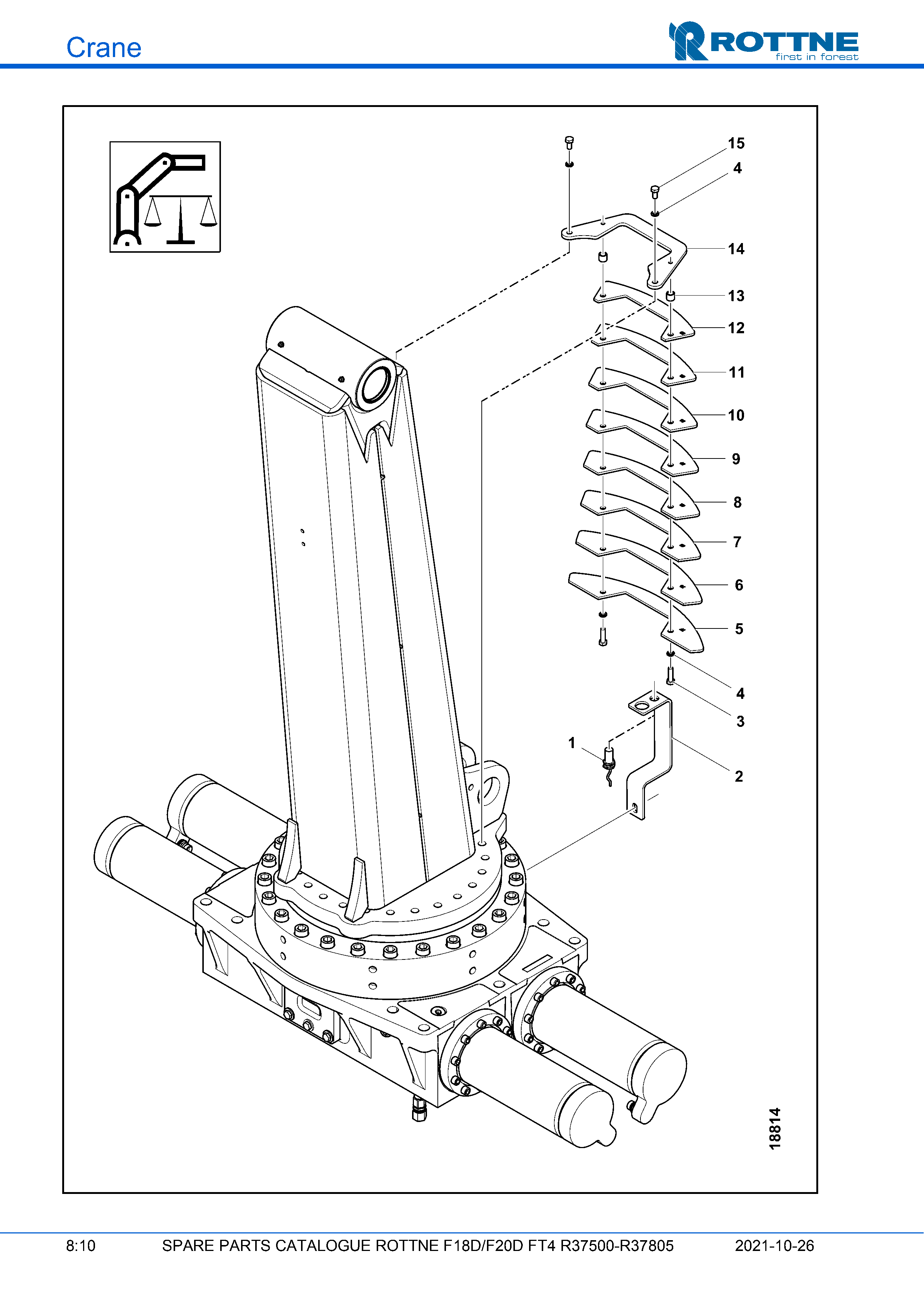 Весы манипулятора, индуктивный датчик, -R37704