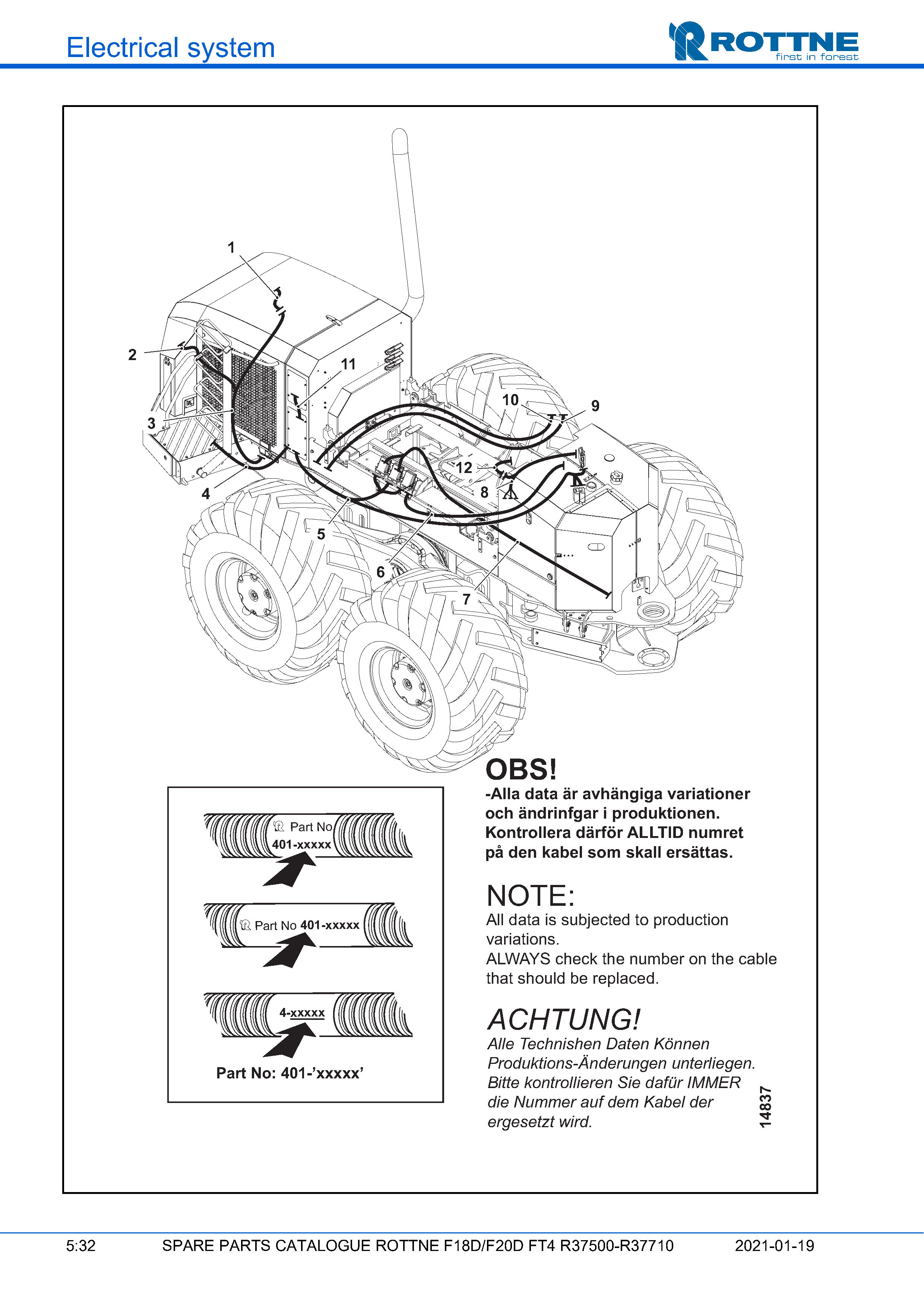 Передняя рама и базовая плита кабины