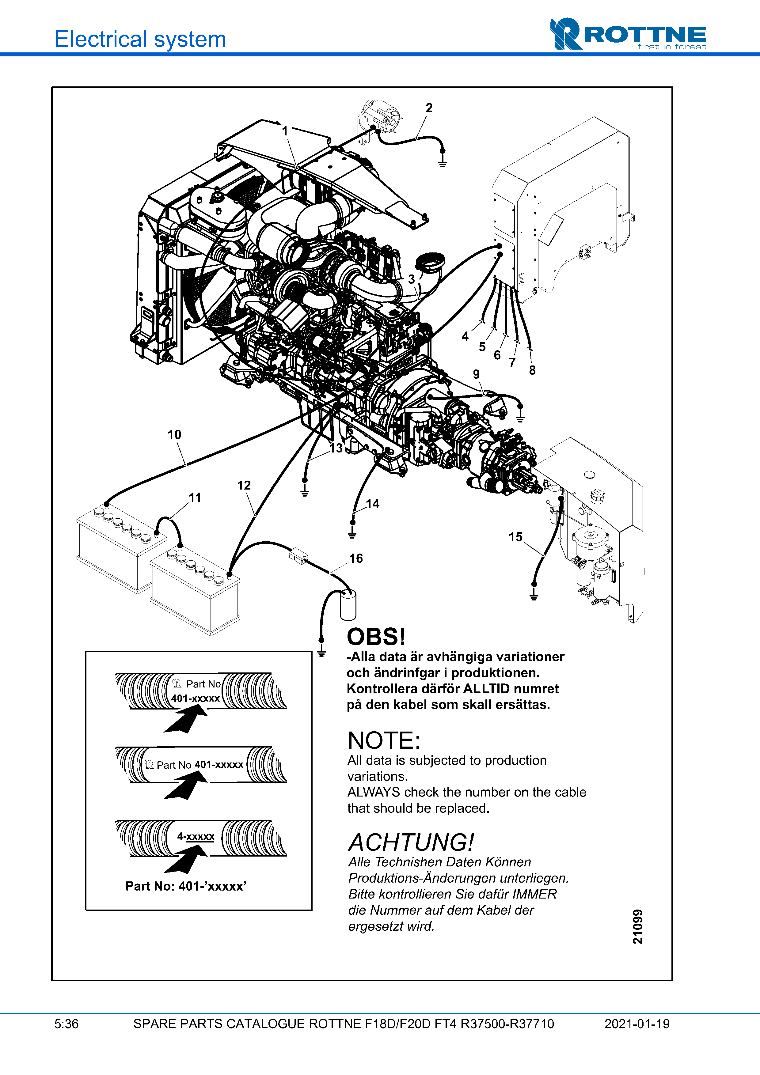 Подача питания
