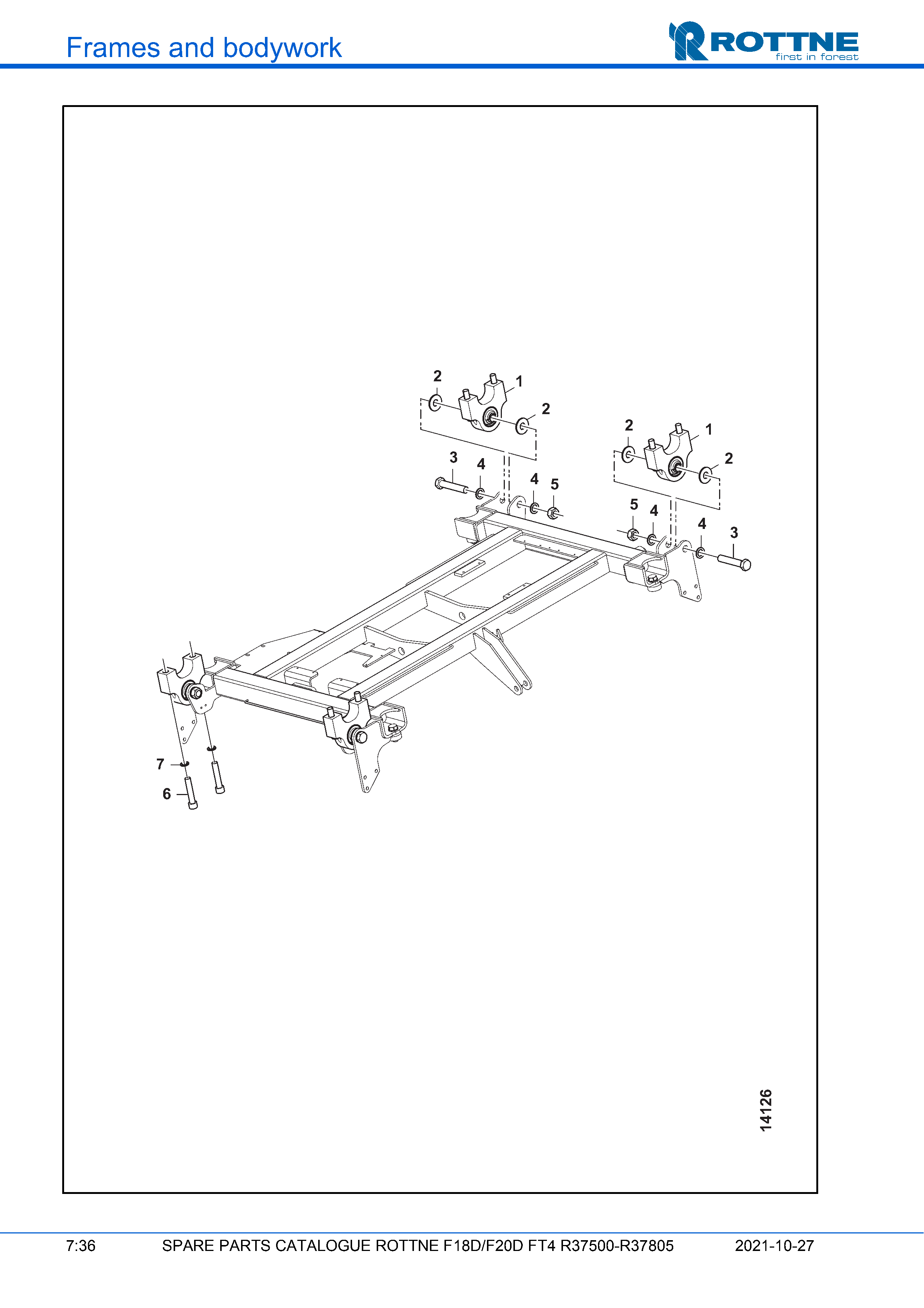 Подвеска кабины, фиксированная кабина