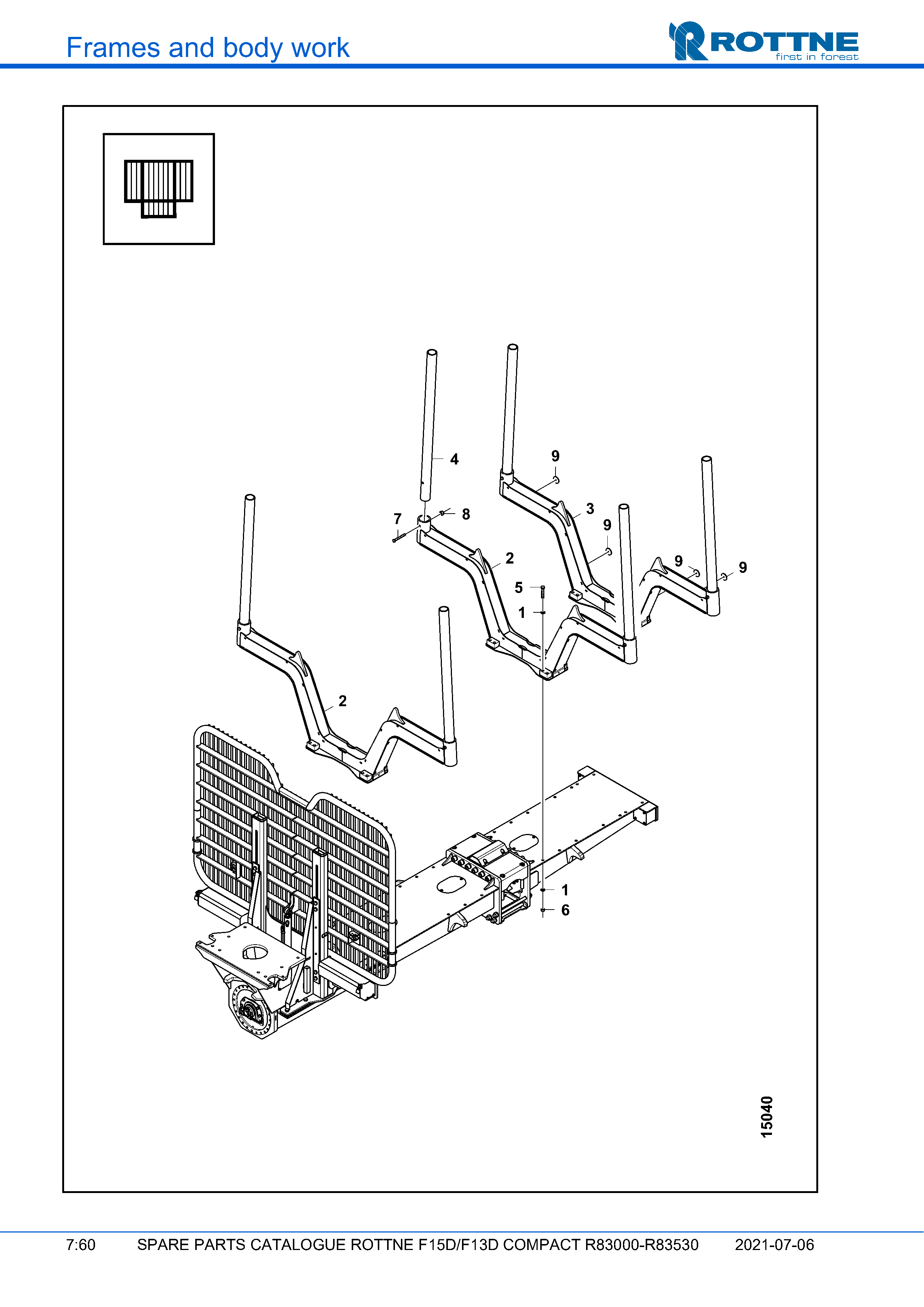 Койки (F15D/F13D COMPACT R83000–R83530, 2021-07-06, 722358)