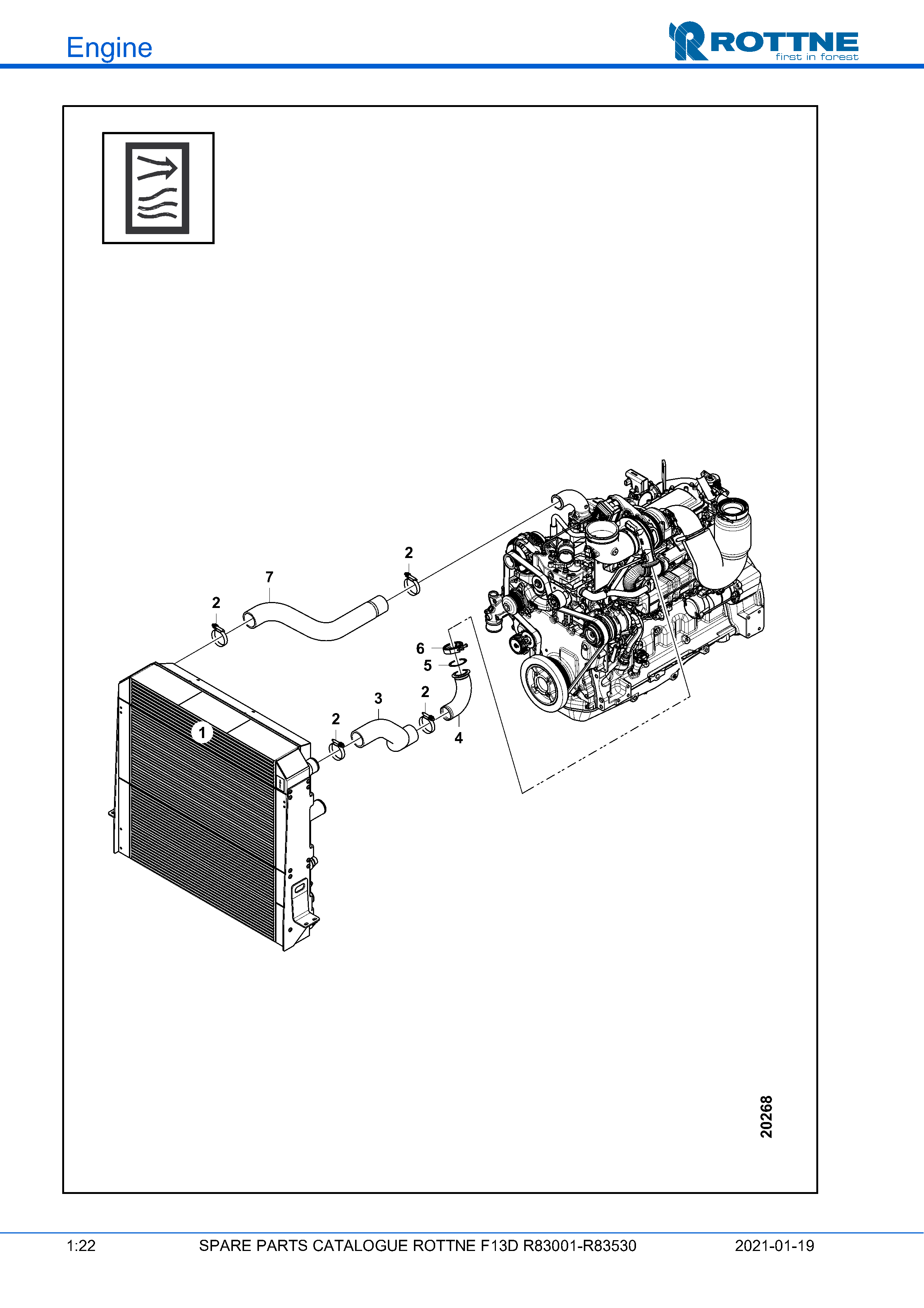 Охладитель наддувочного воздуха (F13D R83001–R83530, 2021-01-19)