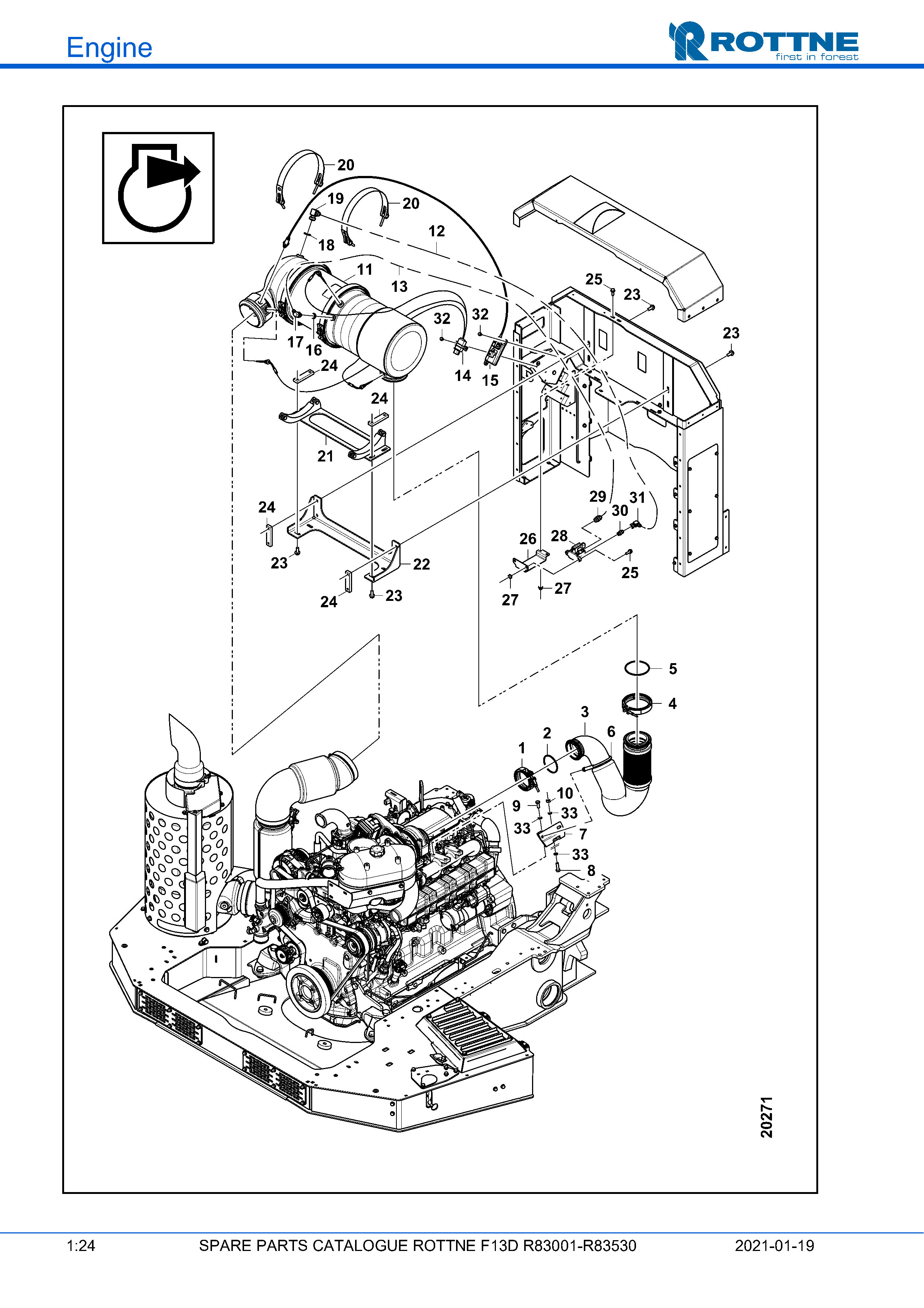 Сажевый фильтр (DPF), -R83230 (F13D R83001–R83530, 2021-01-19)
