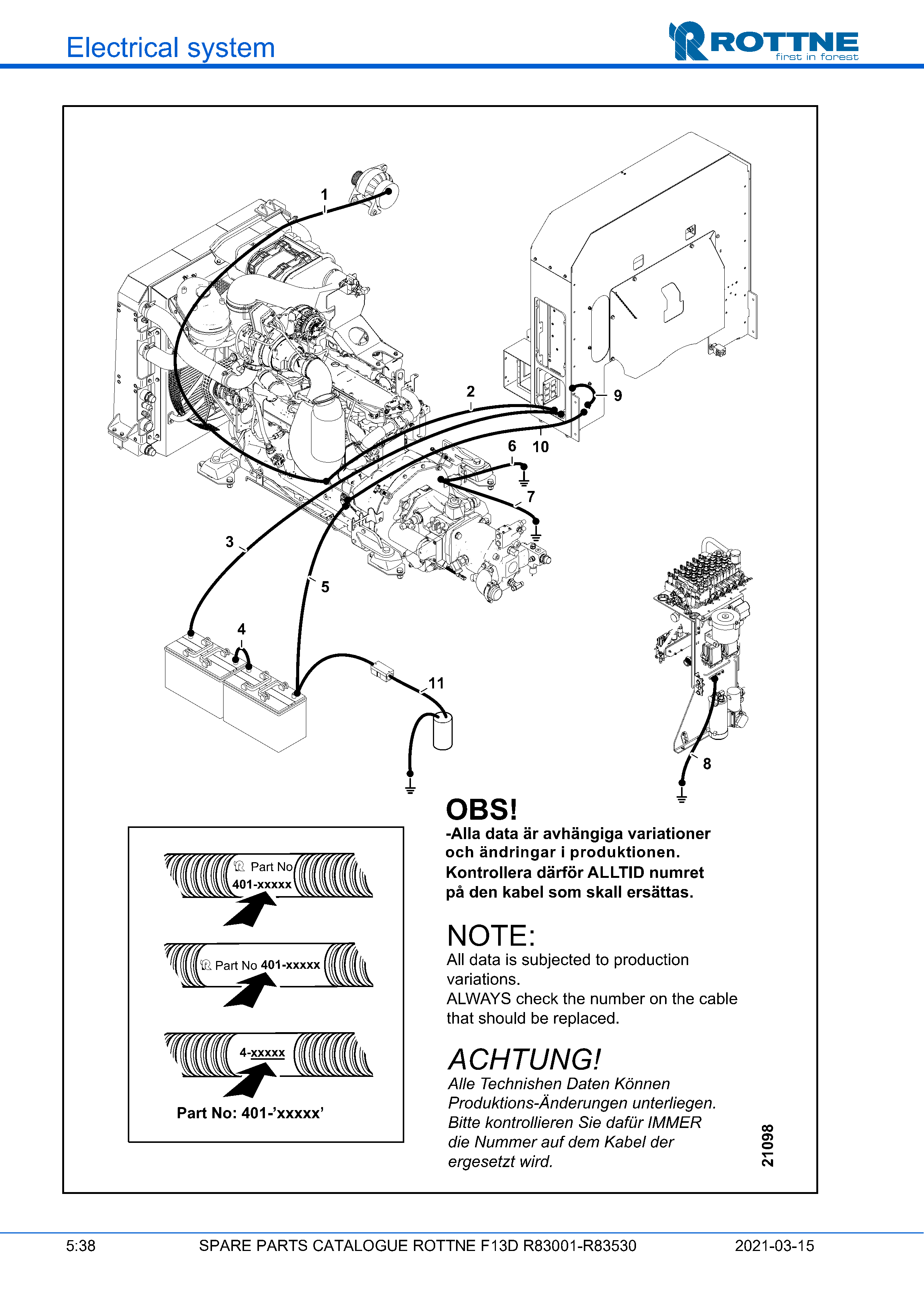 Подача питания