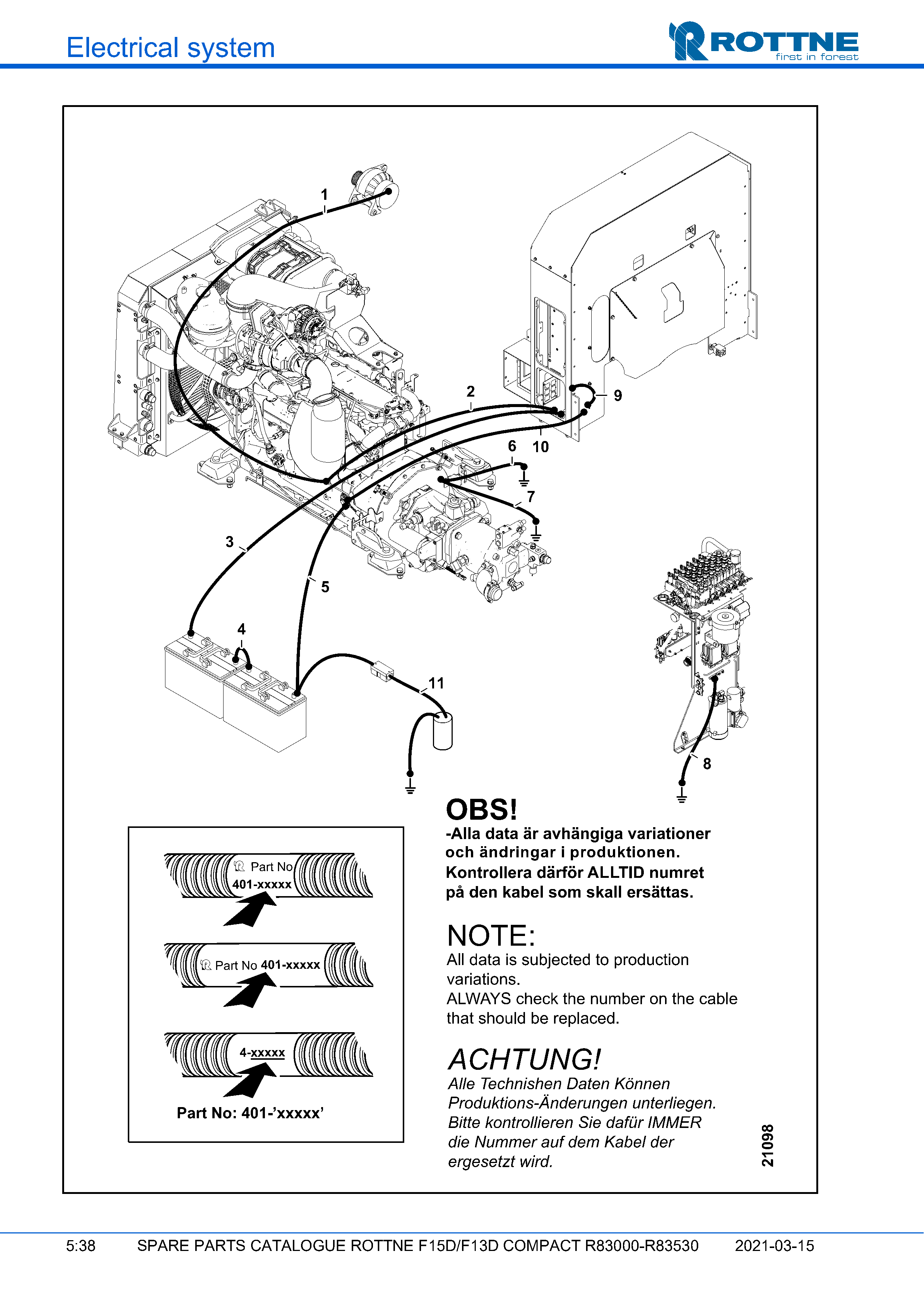 Подача питания