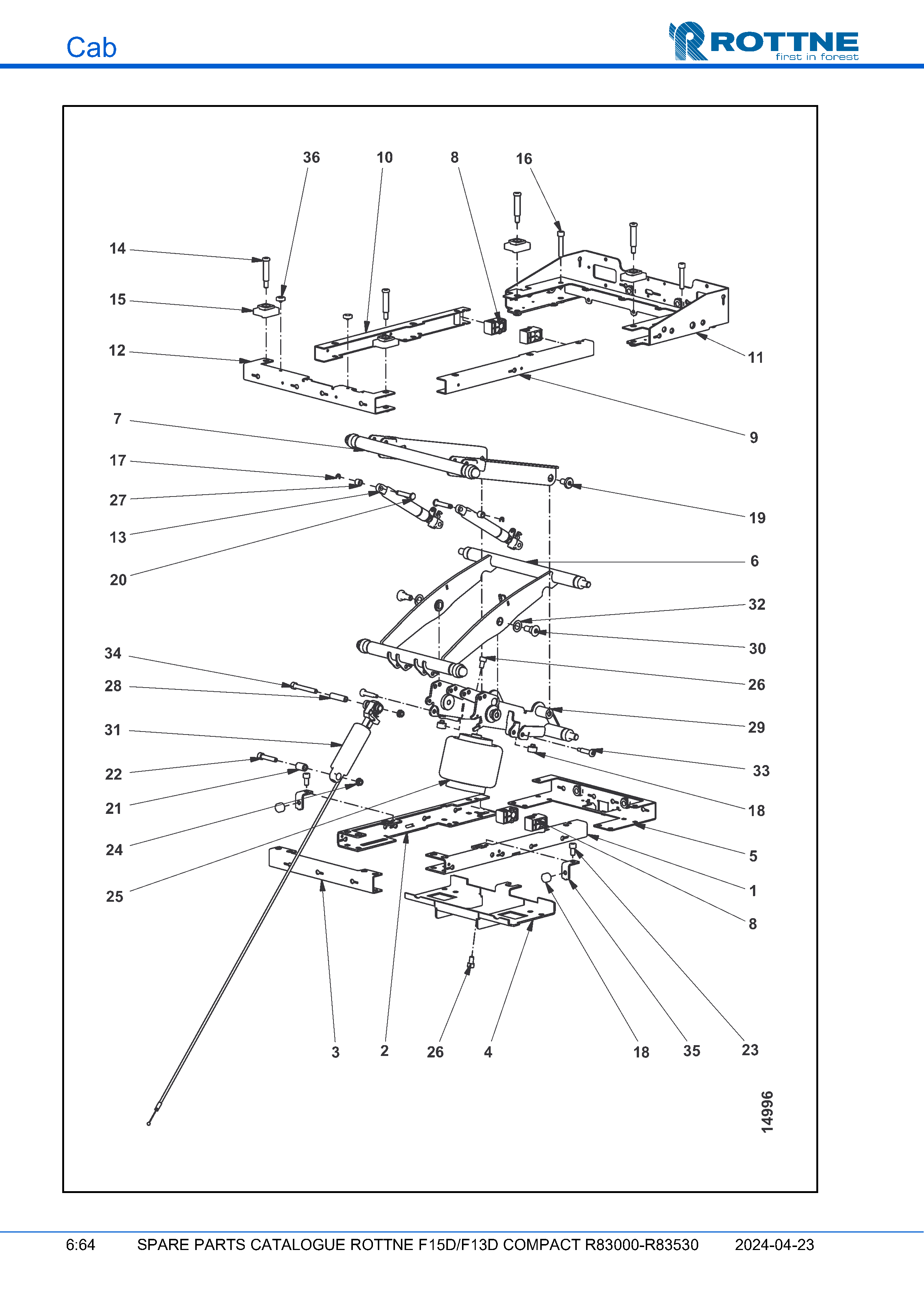 Шасси (F15D/F13D COMPACT R83000–R83530, 2024-04-23)