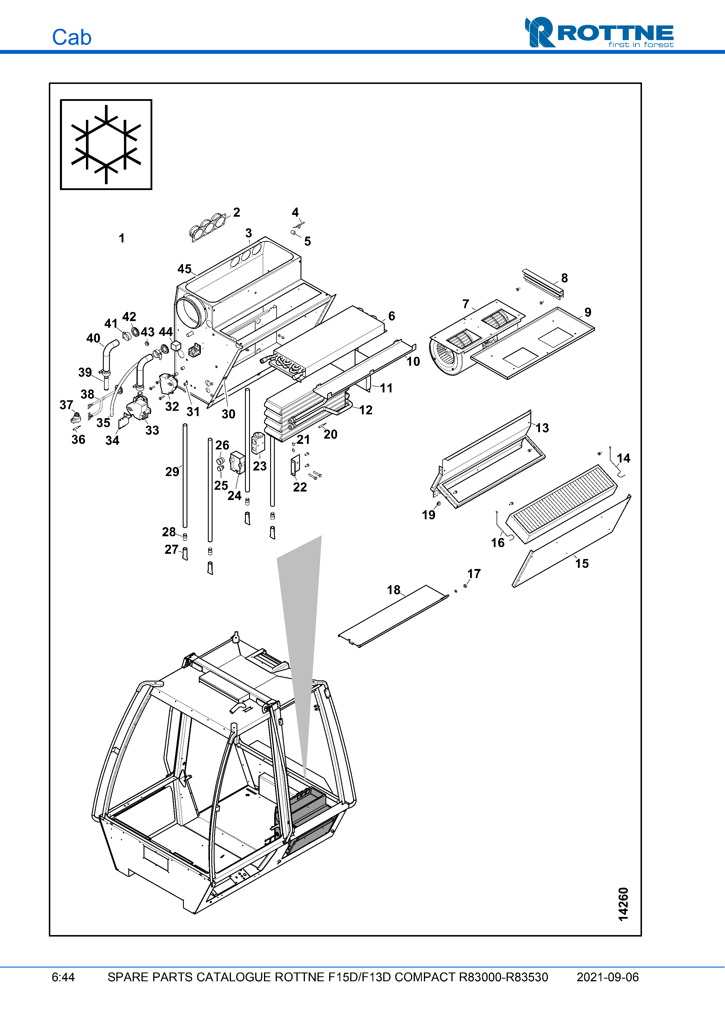Основной блок (F15D/F13D COMPACT R83000–R83530, 2021-09-06)