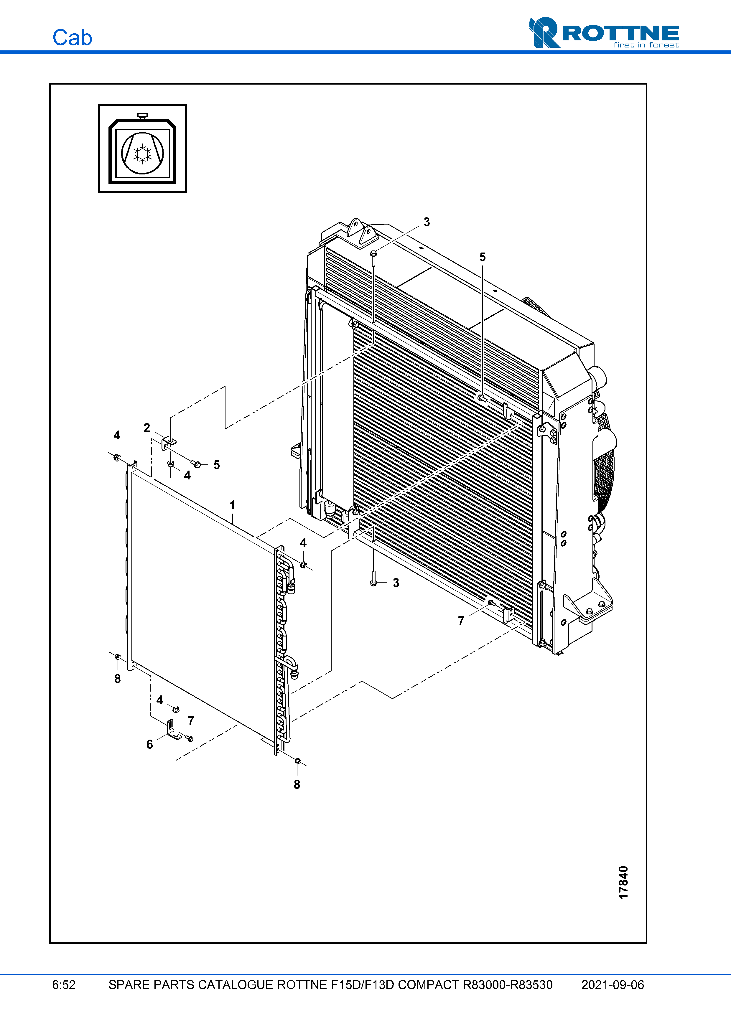 Конденсатор (F15D/F13D COMPACT R83000–R83530, 2021-09-06)