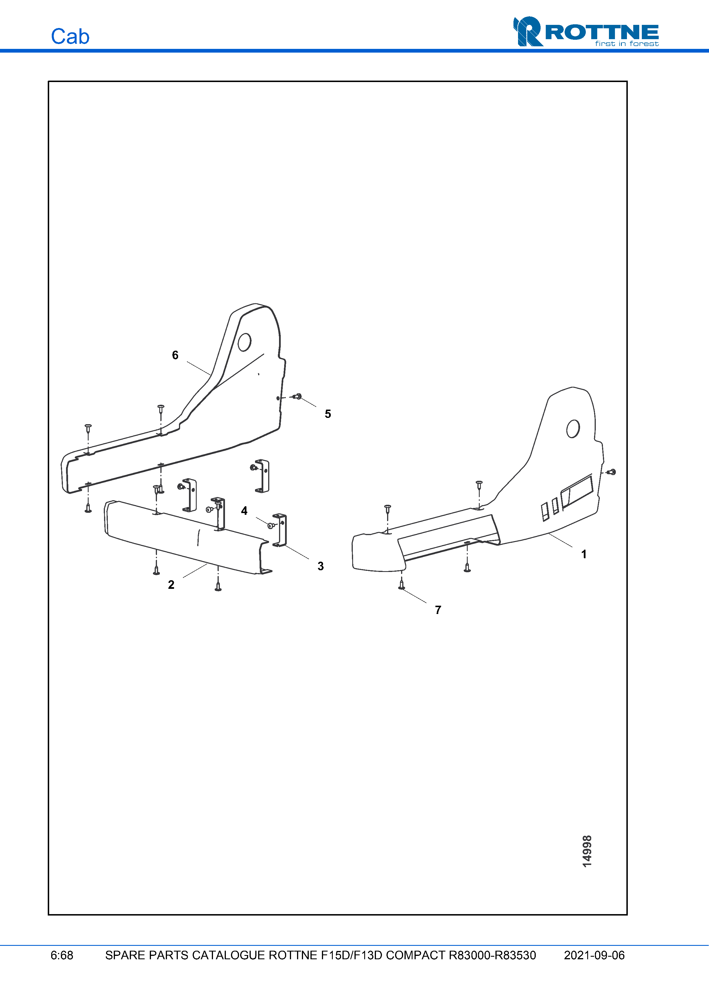 Крышки (F15D/F13D COMPACT R83000–R83530, 2021-09-06)