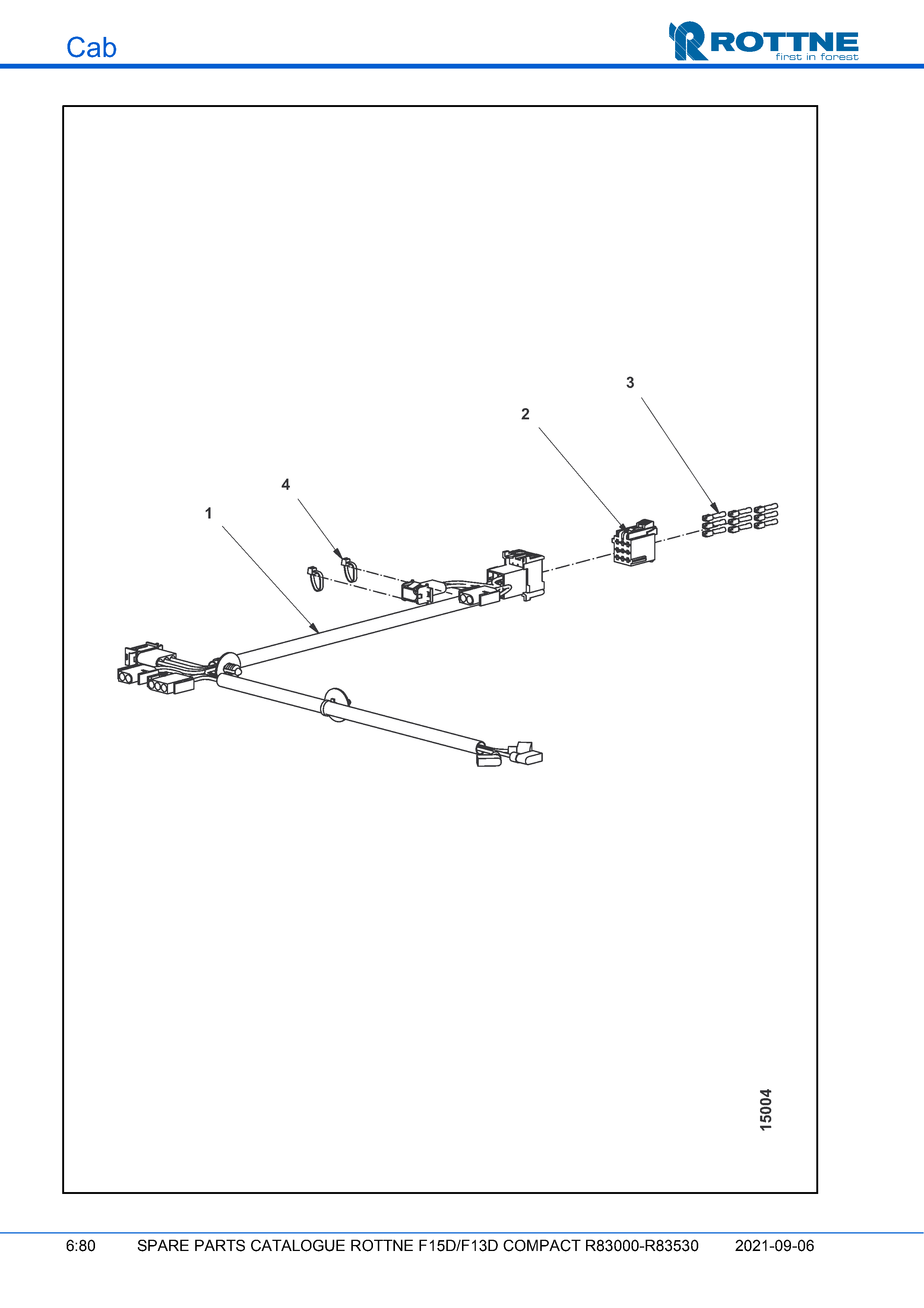 Электропроводка (F15D/F13D COMPACT R83000–R83530, 2021-09-06)