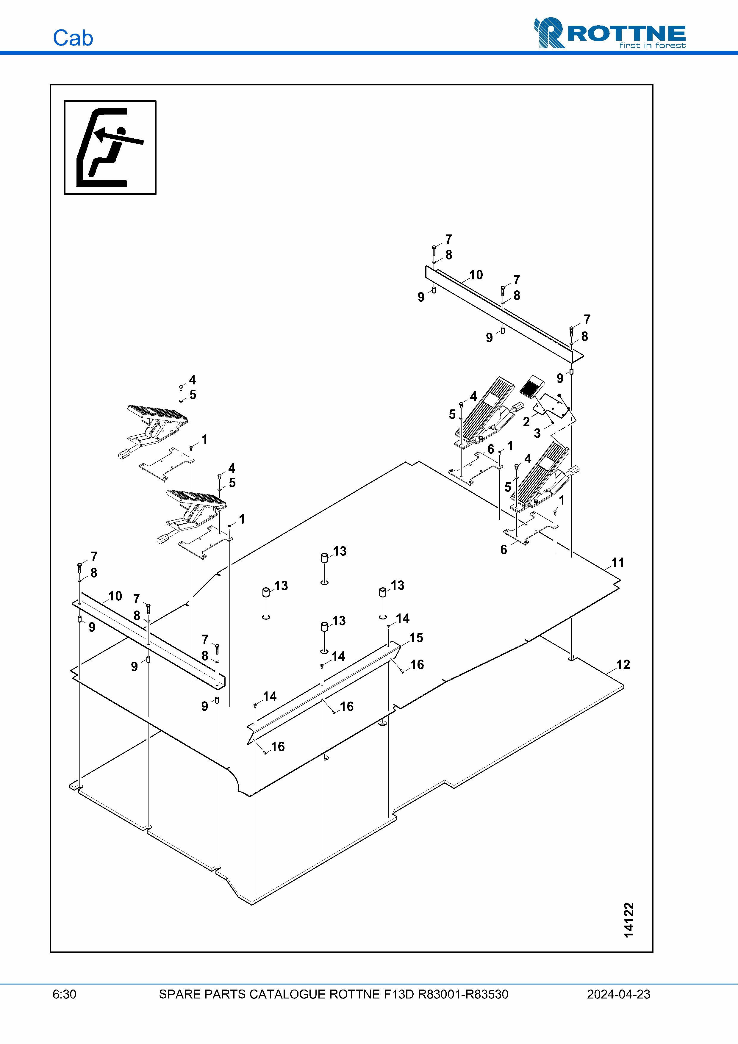 Пол (F13D R83001–R83530, 2024-04-23)