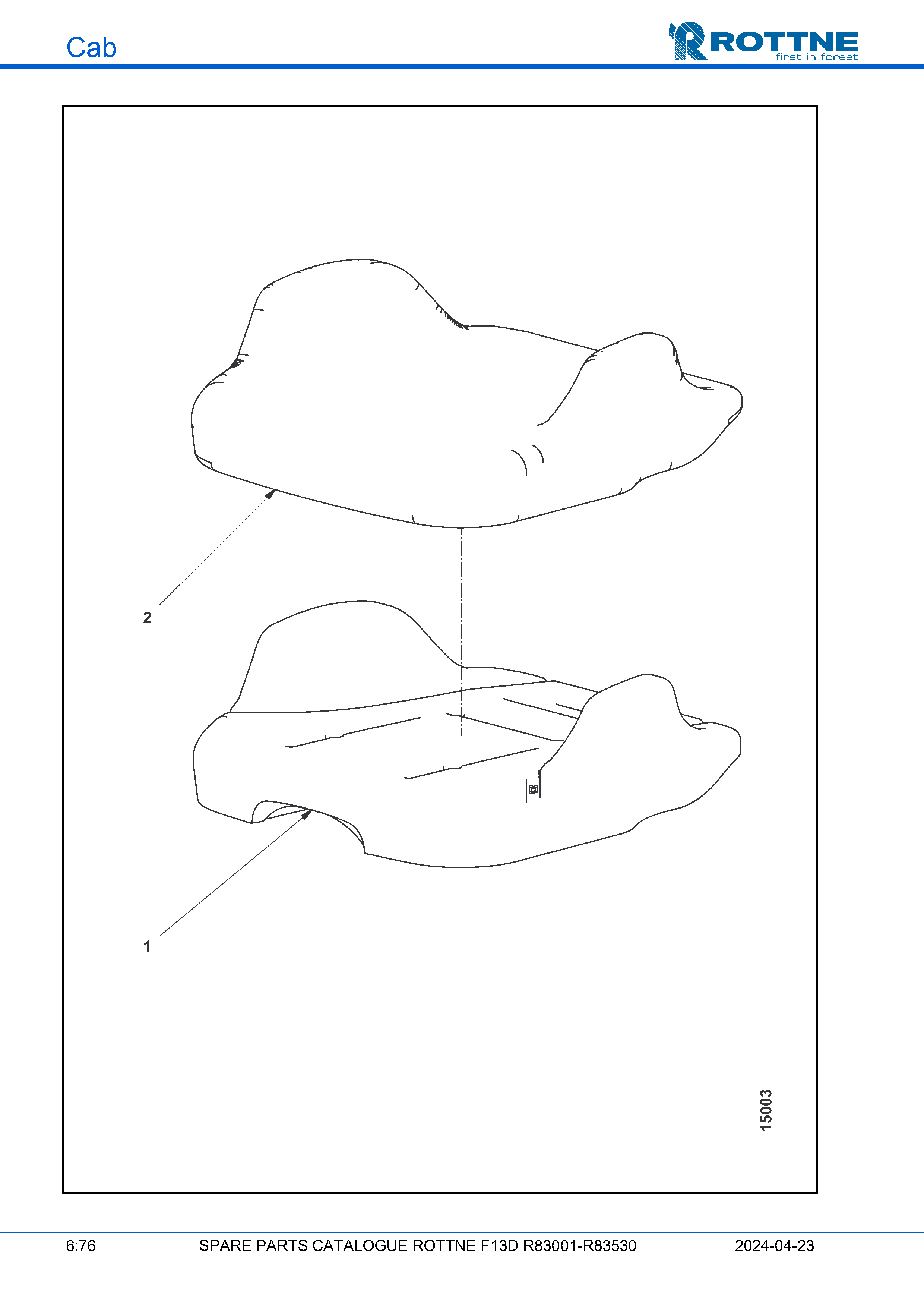 Подушка сиденья (F13D R83001–R83530, 2024-04-23)