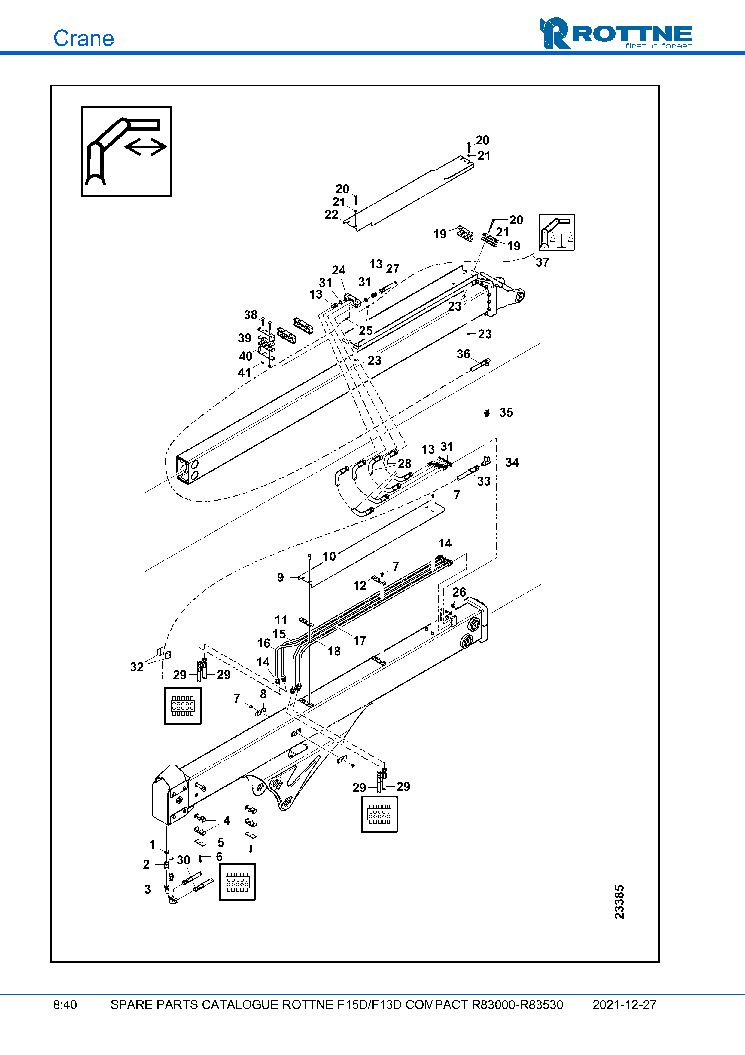 Шланги и трубы (F15D/F13D COMPACT R83000–R83530, 2021-12-27)