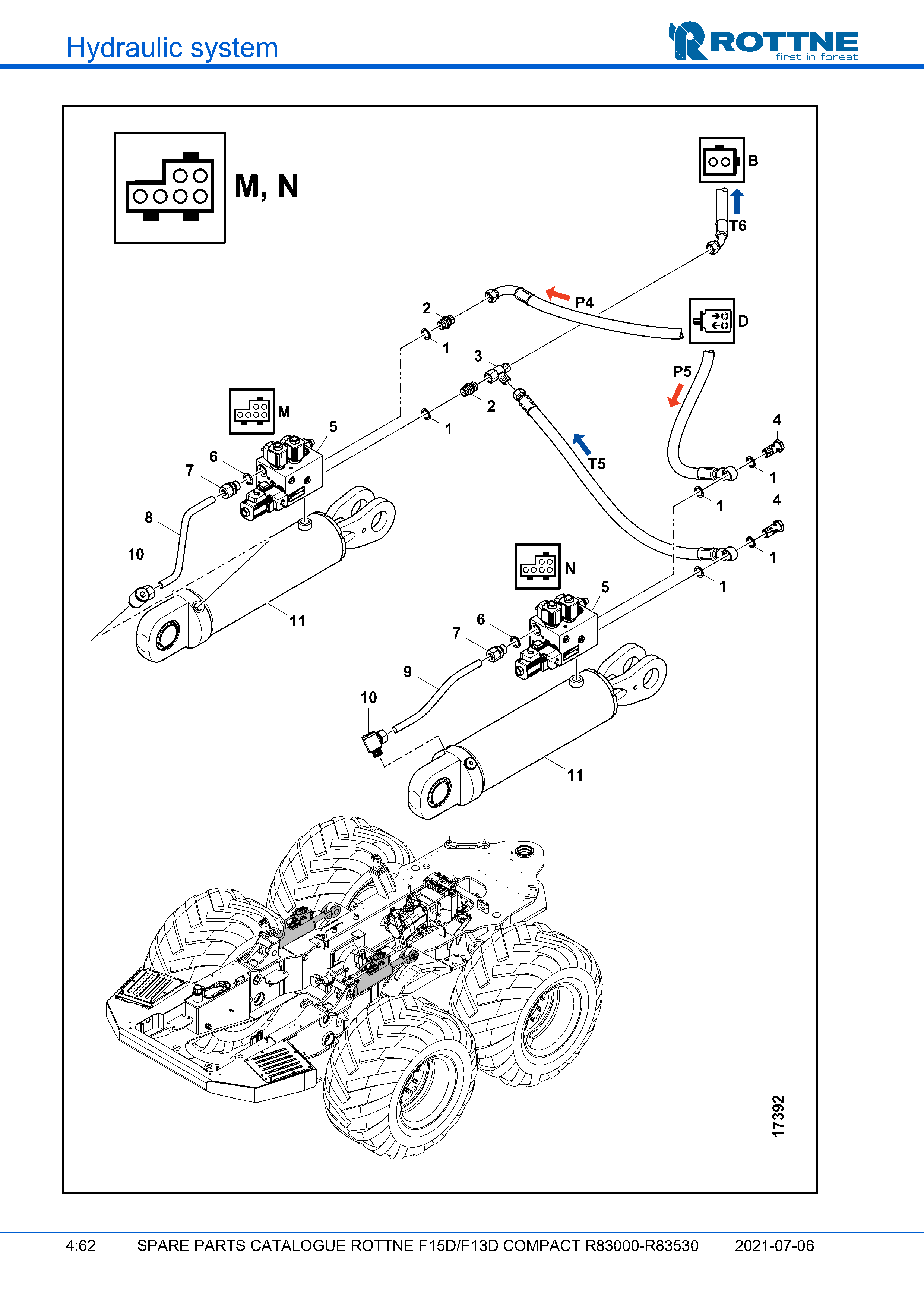 Боги-лифт "M, N" (F15D/F13D COMPACT R83000–R83530, 2021-07-06, 722382)