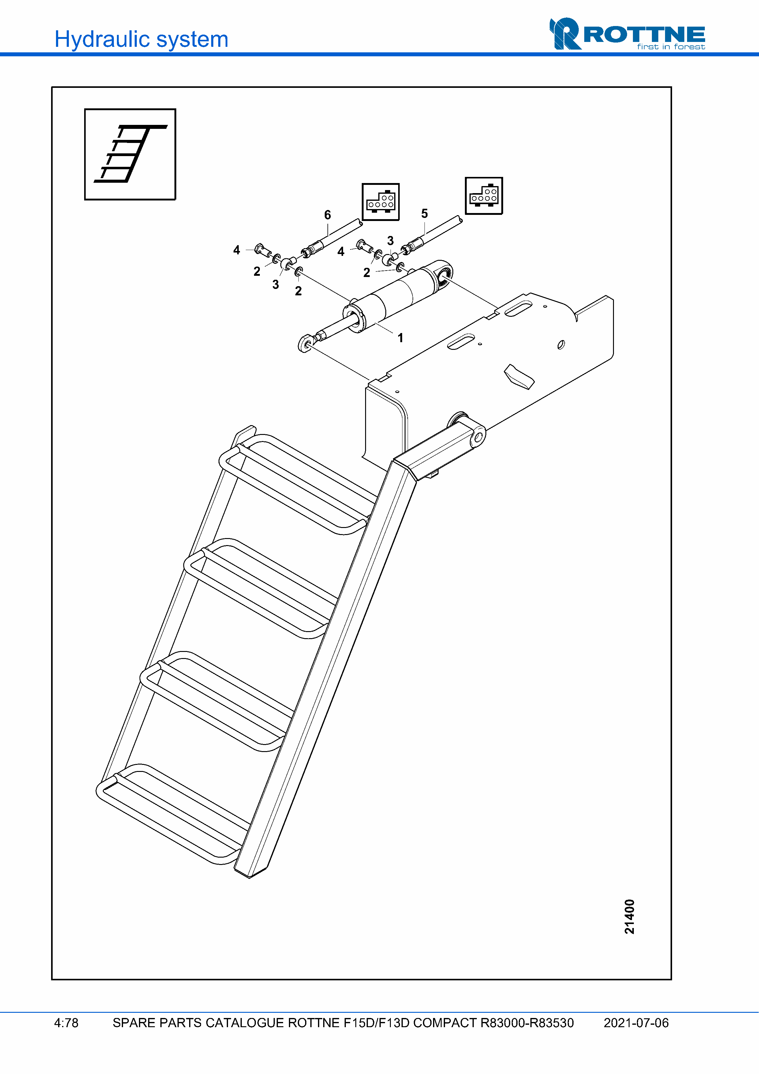 Лестница (F15D/F13D COMPACT R83000–R83530, 2021-07-06, 722382)