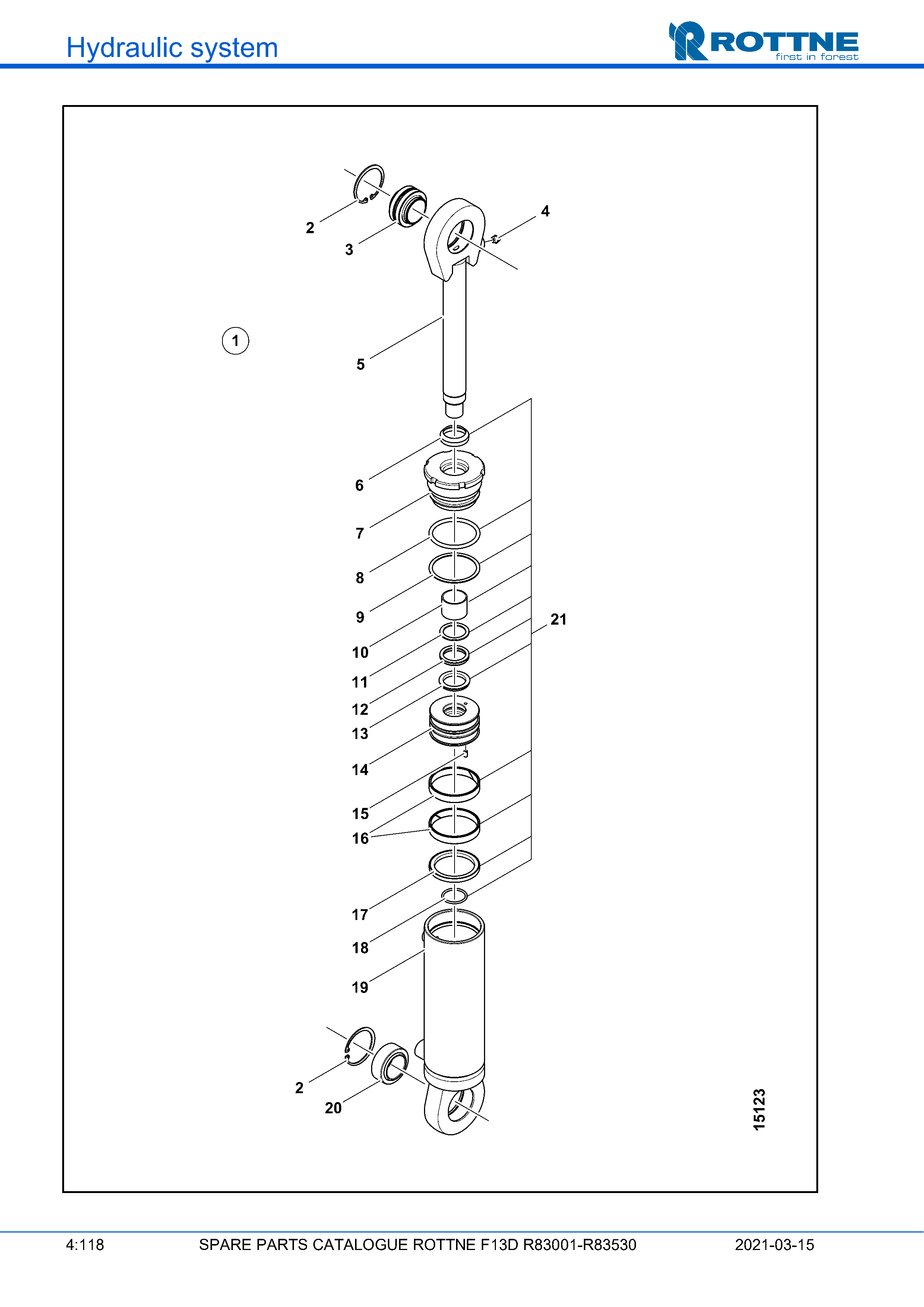 Цилиндр, сочленённая секция (F13D R83001–R83530, 2021-03-15)