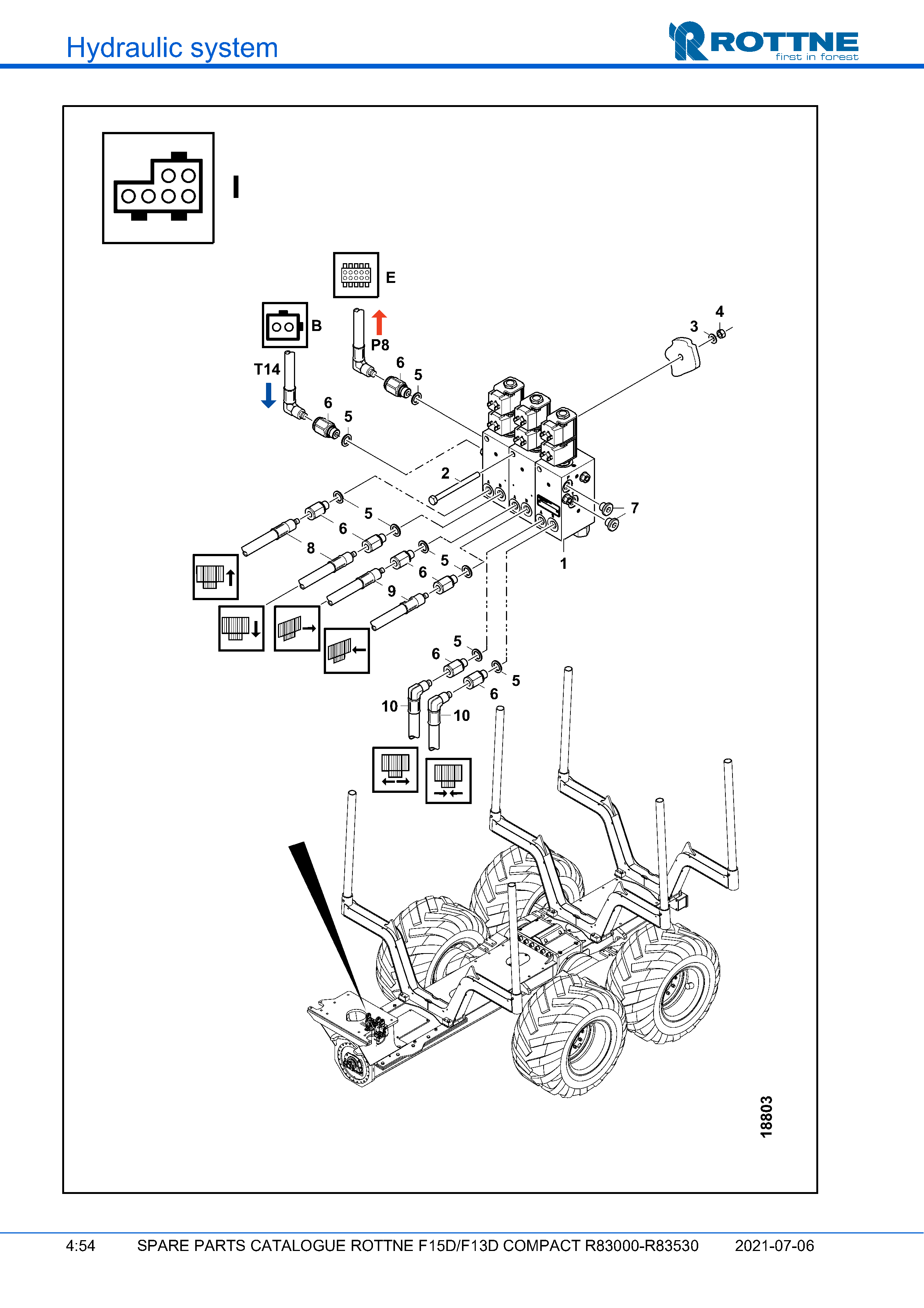 Заголовочный щит, Wide Load "I" (F15D/F13D COMPACT R83000–R83530, 2021-07-06, 722384)