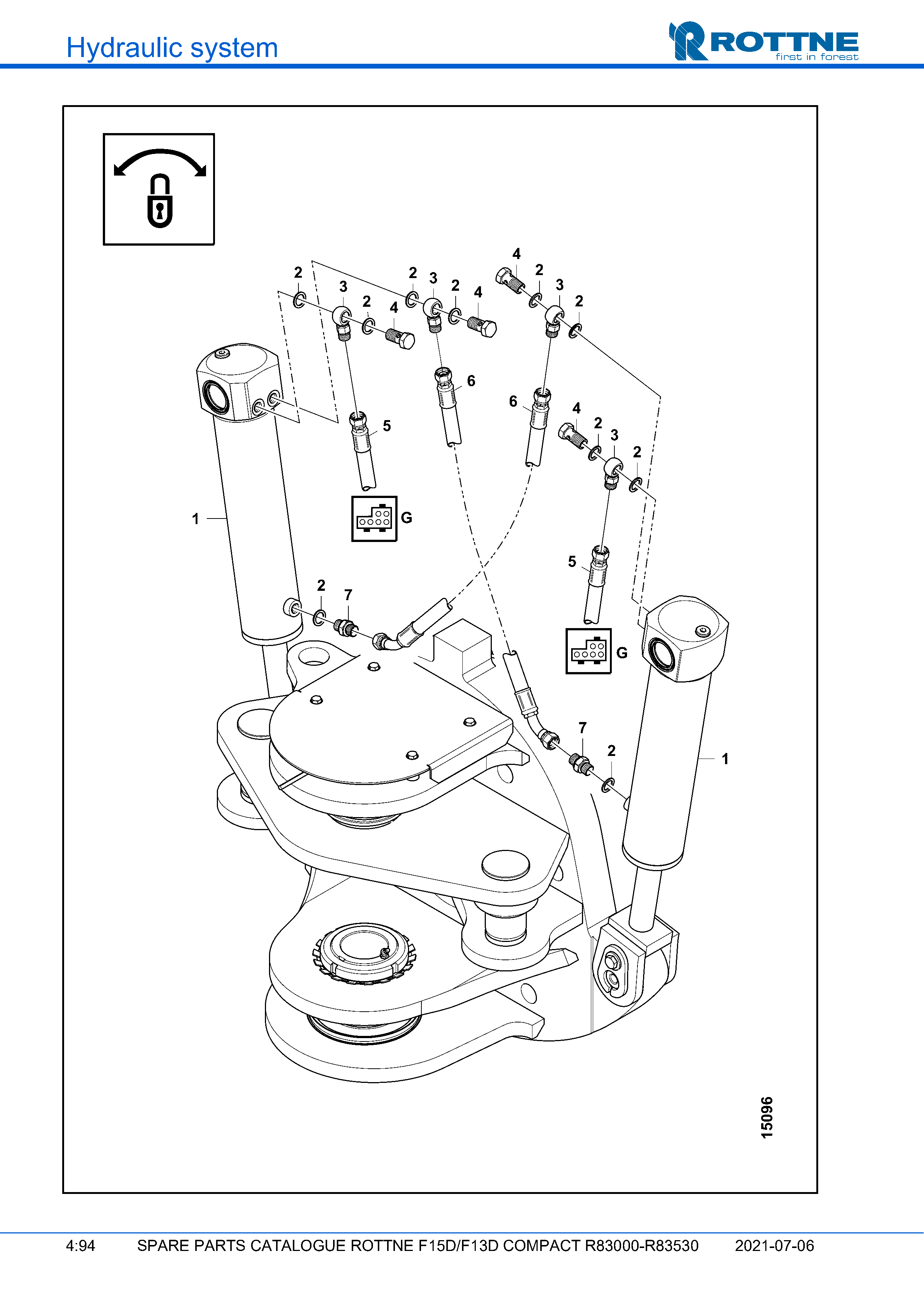 Стабилизация центрального шарнира (F15D/F13D COMPACT R83000–R83530, 2021-07-06, 722384)
