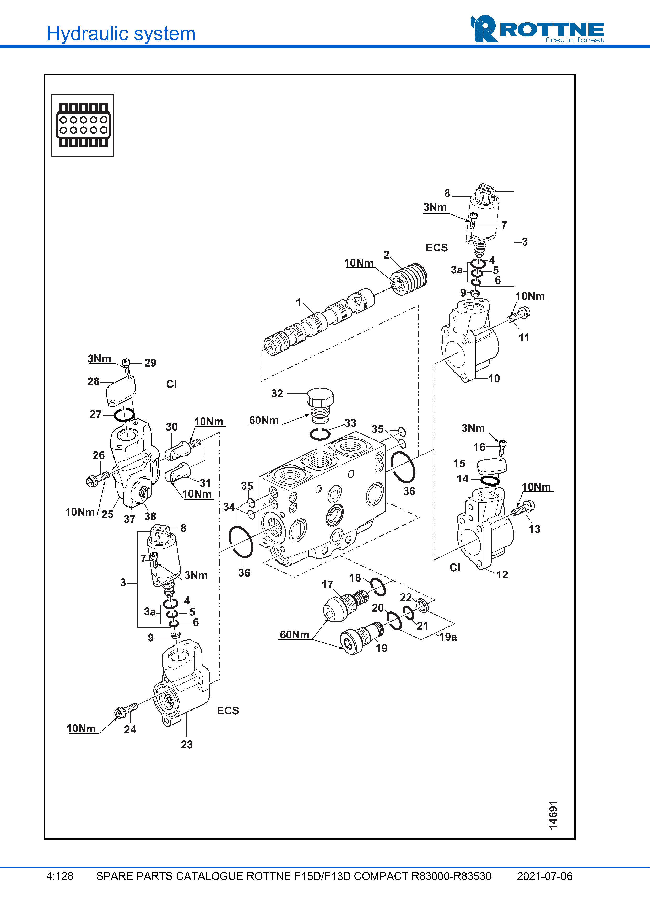 Золотниковая секция (F15D/F13D COMPACT R83000–R83530, 2021-07-06, 722384)