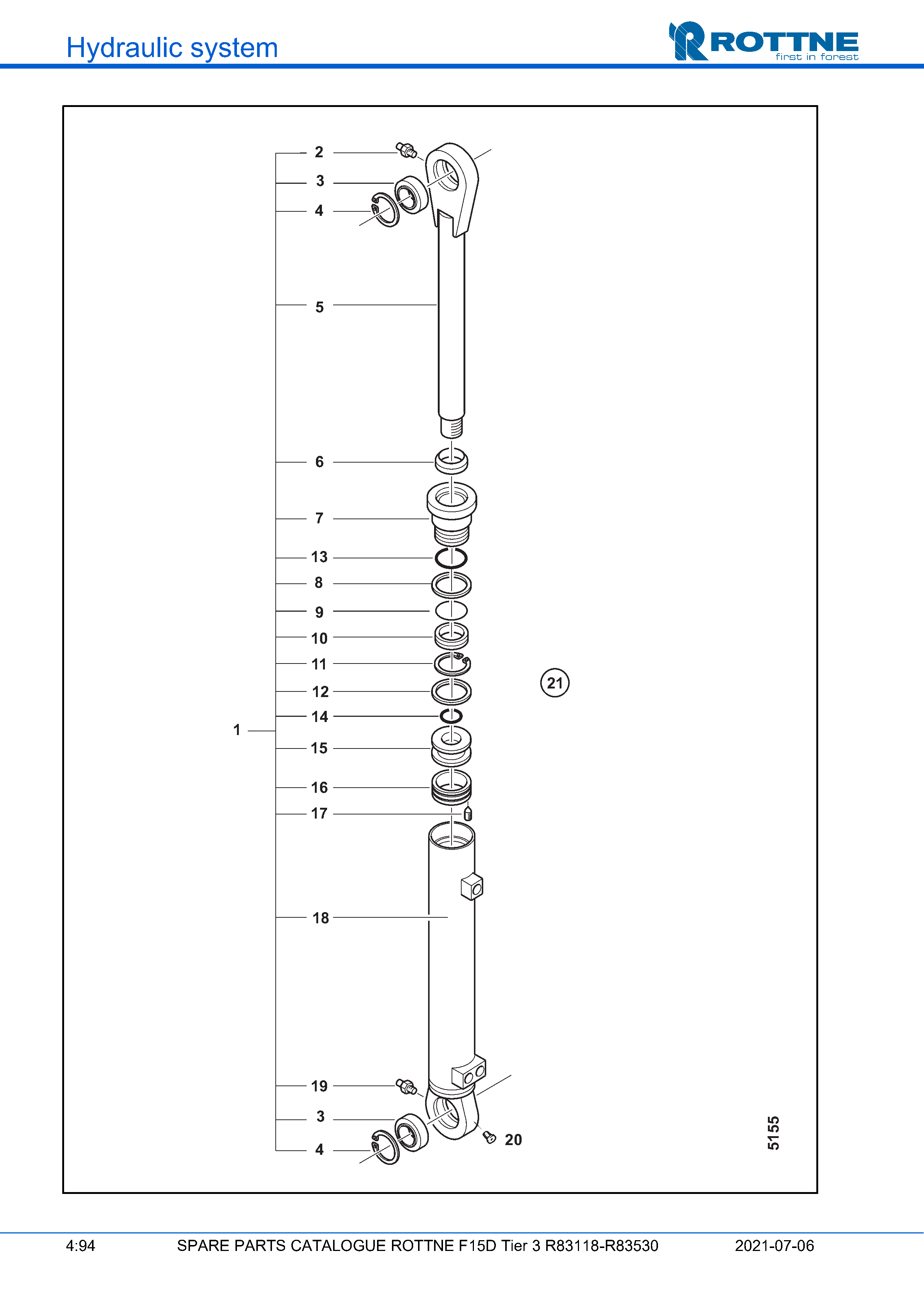 Рулевое управление, цилиндр
