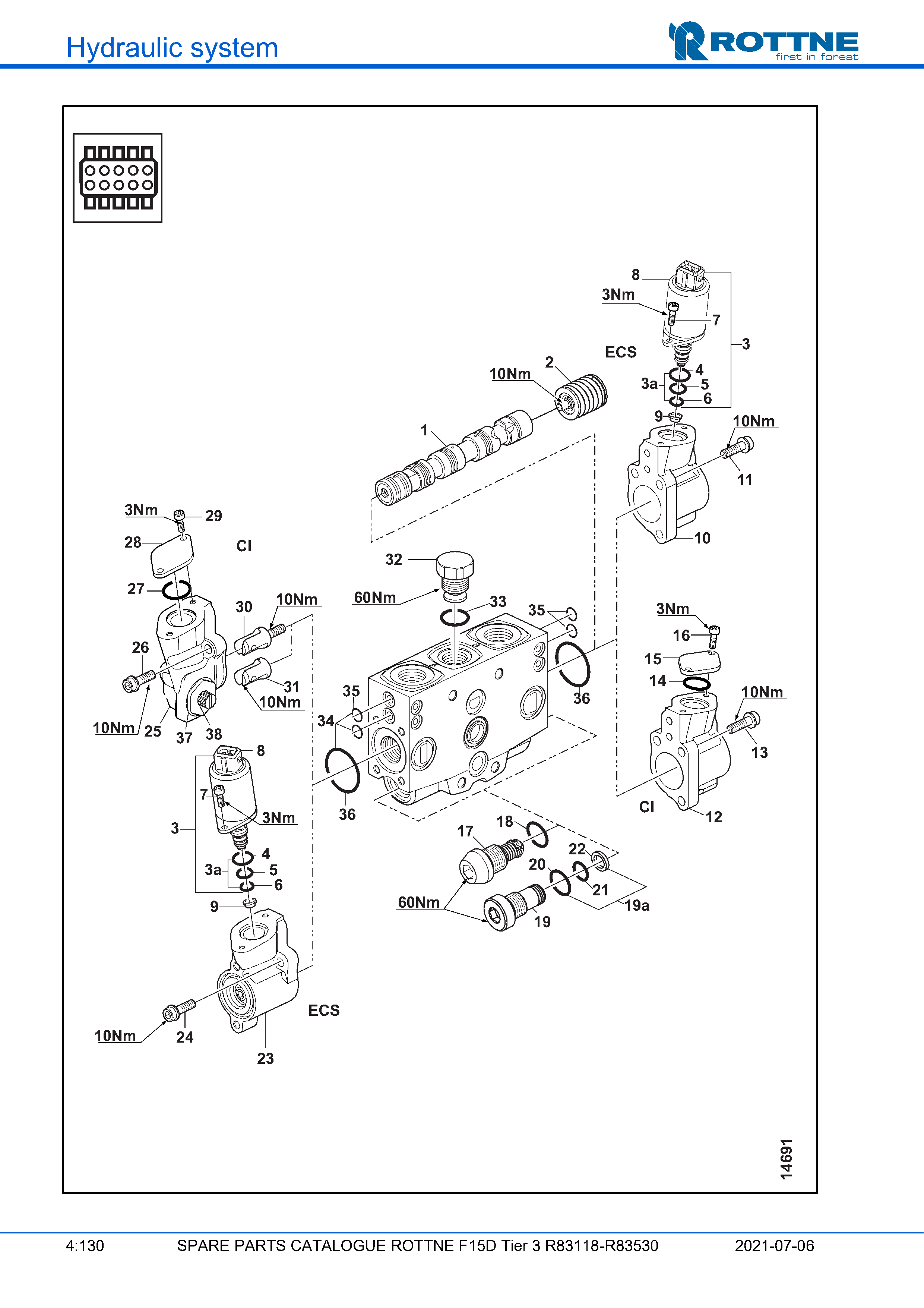 Золотниковая секция