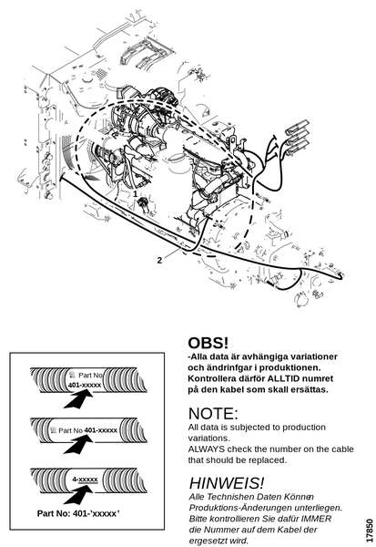 Электропроводка, двигатель и насосы